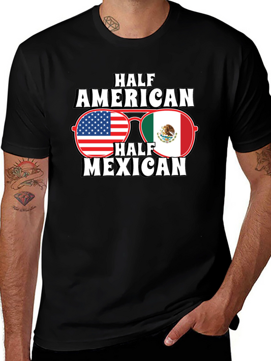 Half American Half Mexican T-Shirt