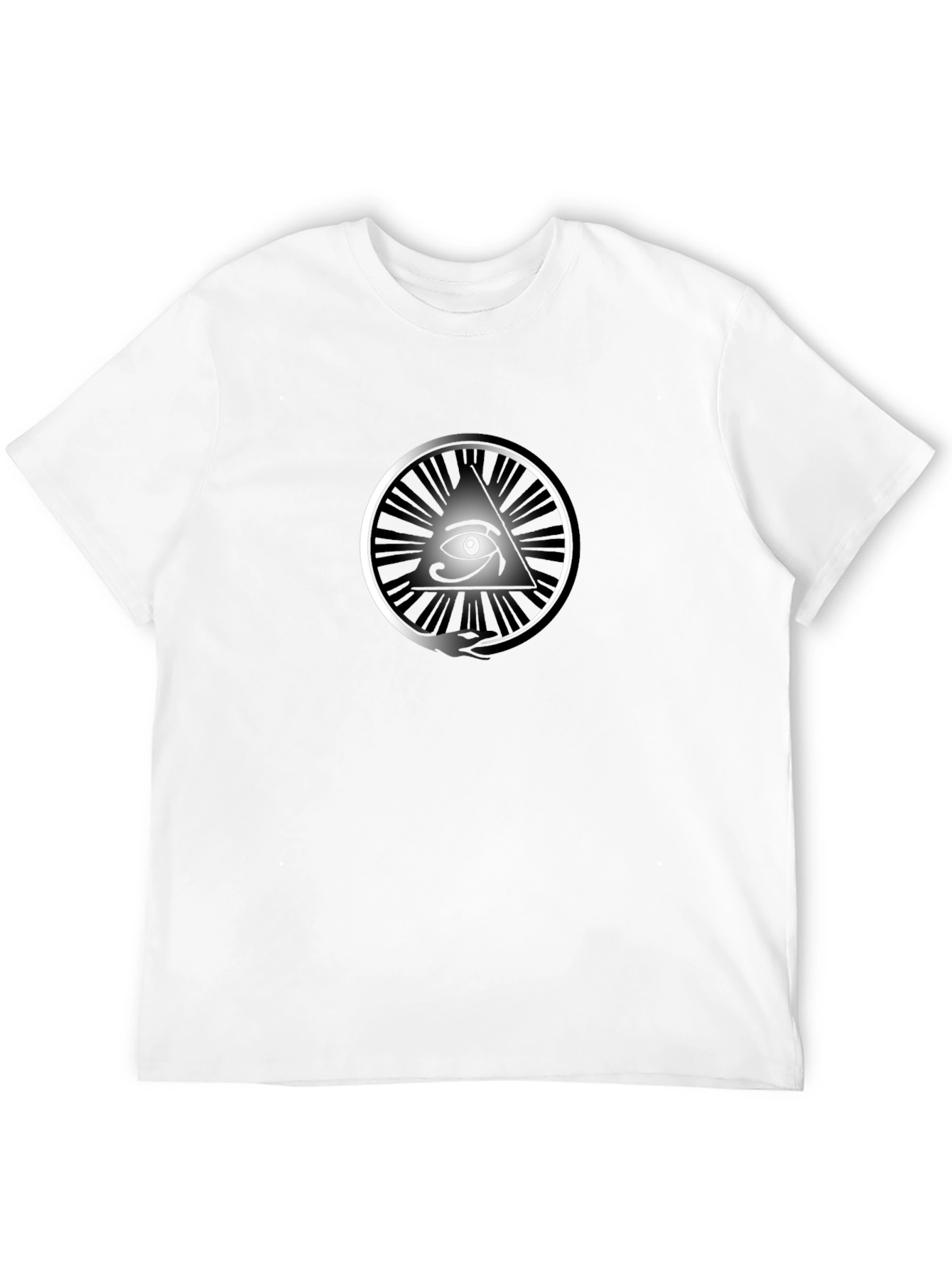Eye of Providence Graphic T-Shirt - Black