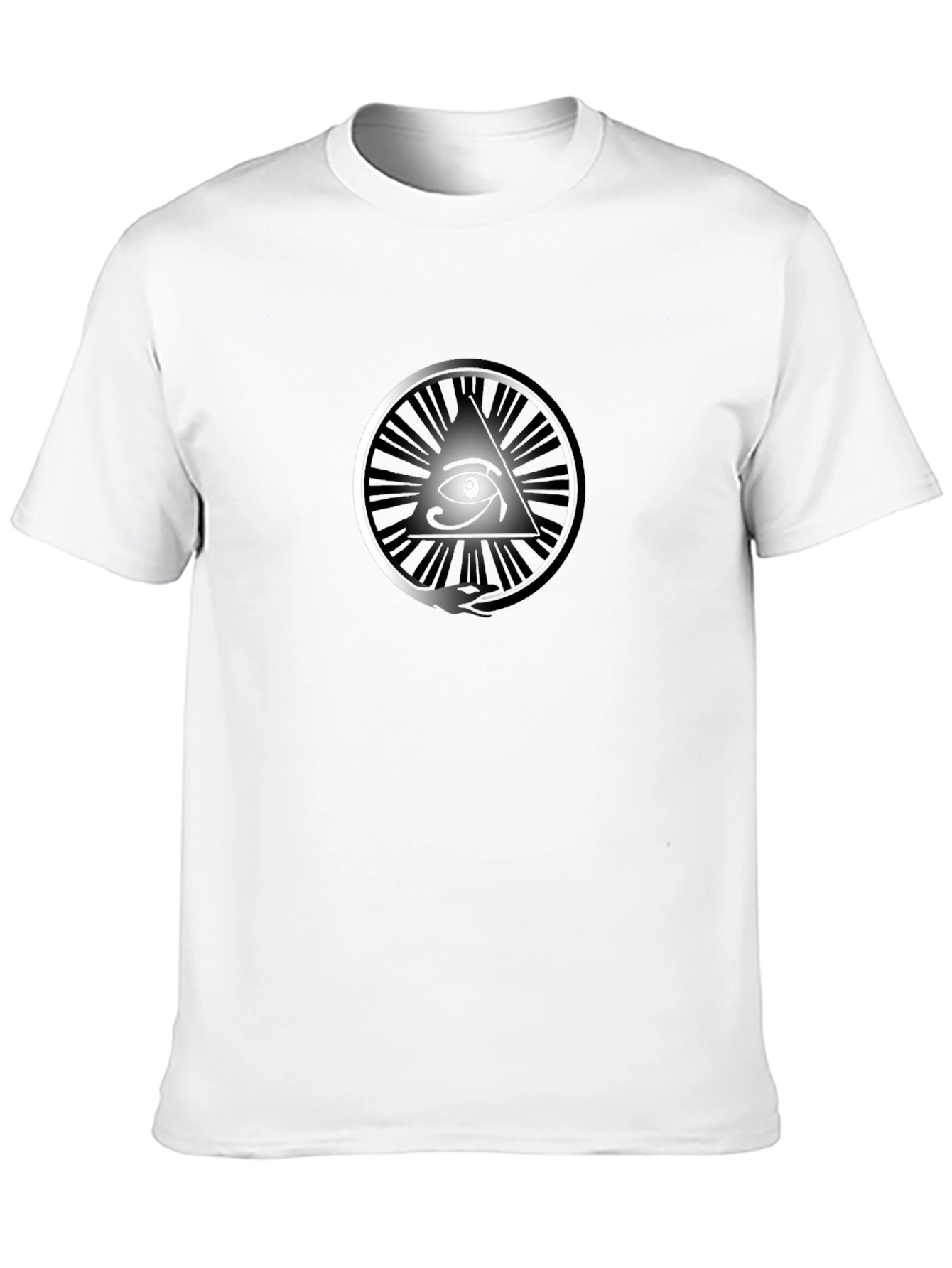 Eye of Providence Graphic T-Shirt - Black