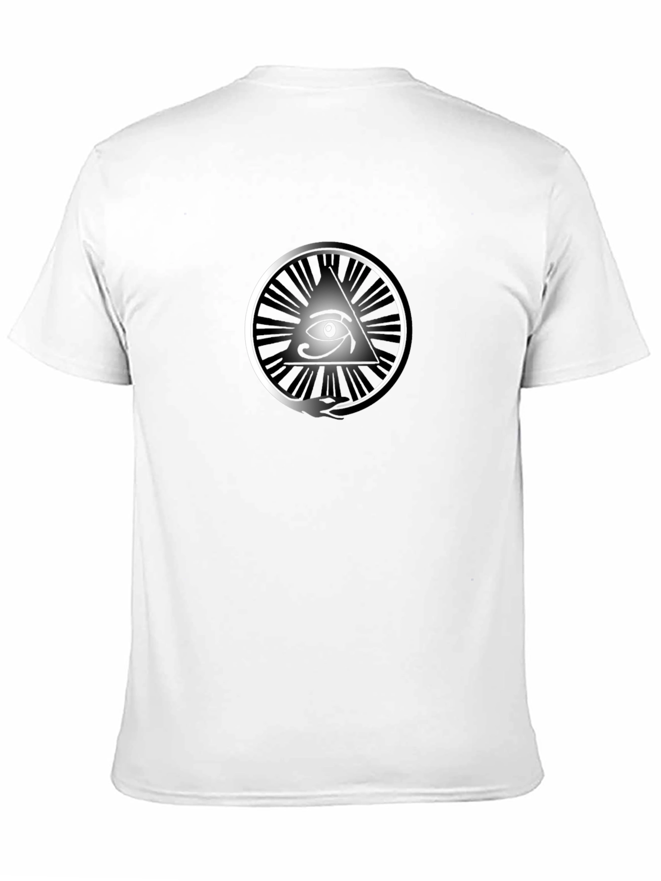 Eye of Providence Graphic T-Shirt - Black