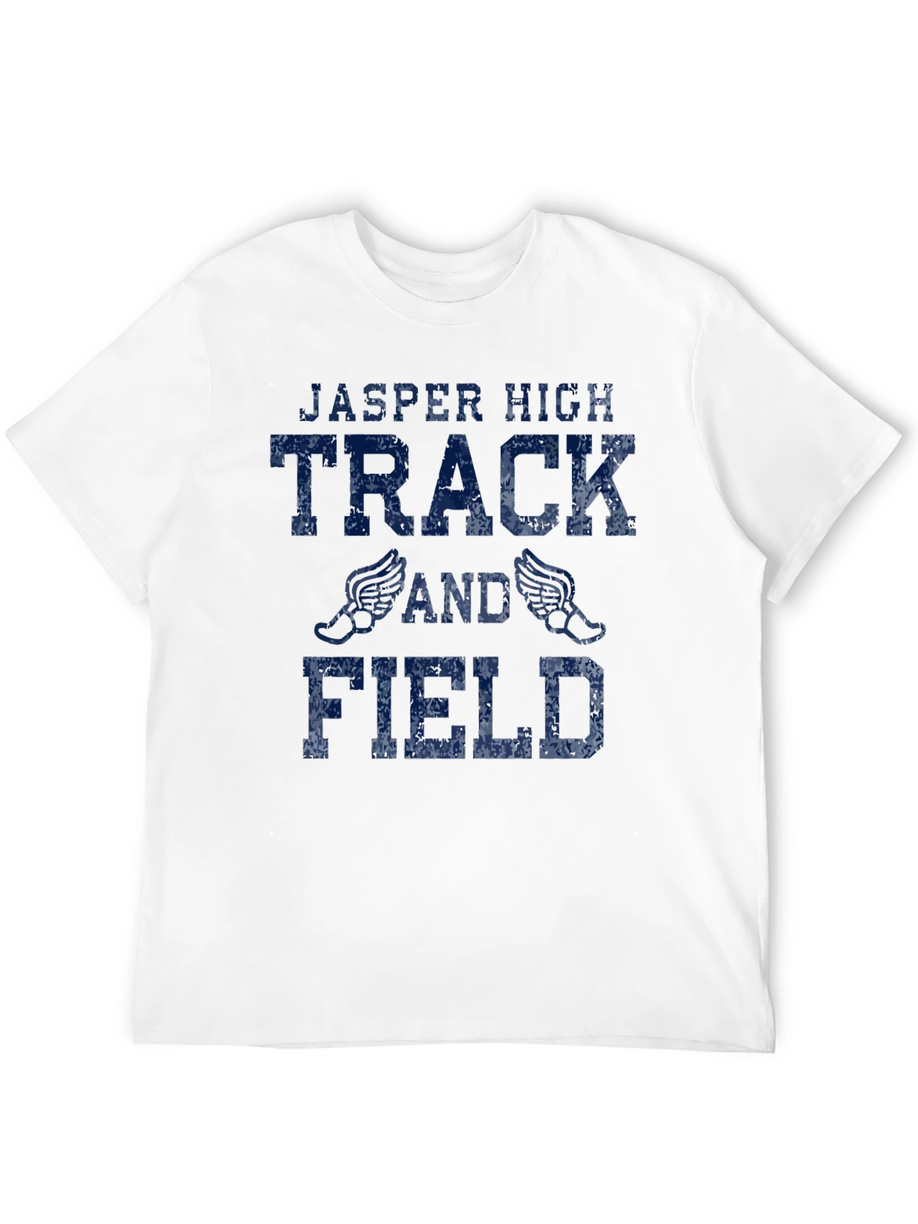 Jasper High Track and Field Black Graphic T-Shirt