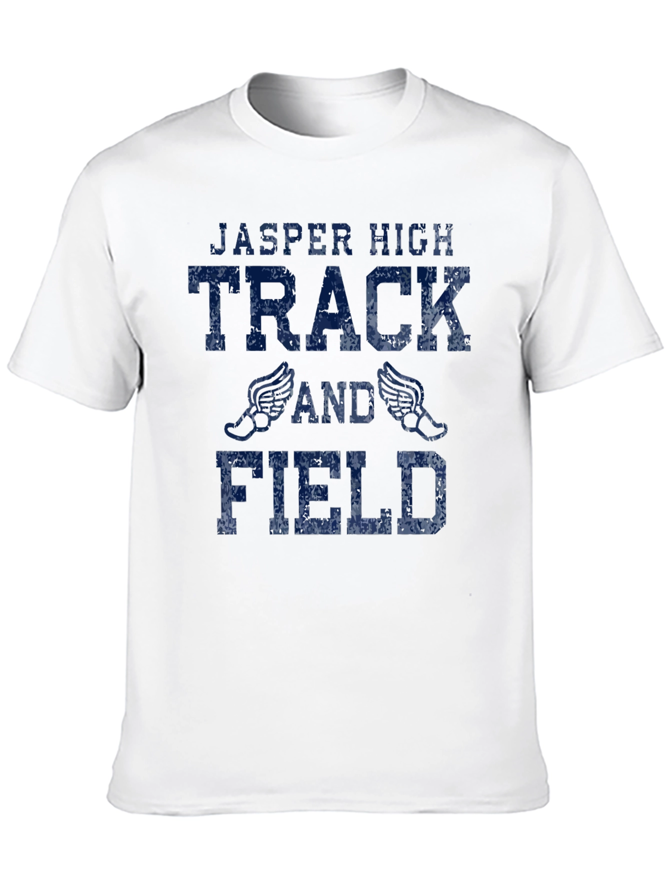 Jasper High Track and Field Black Graphic T-Shirt