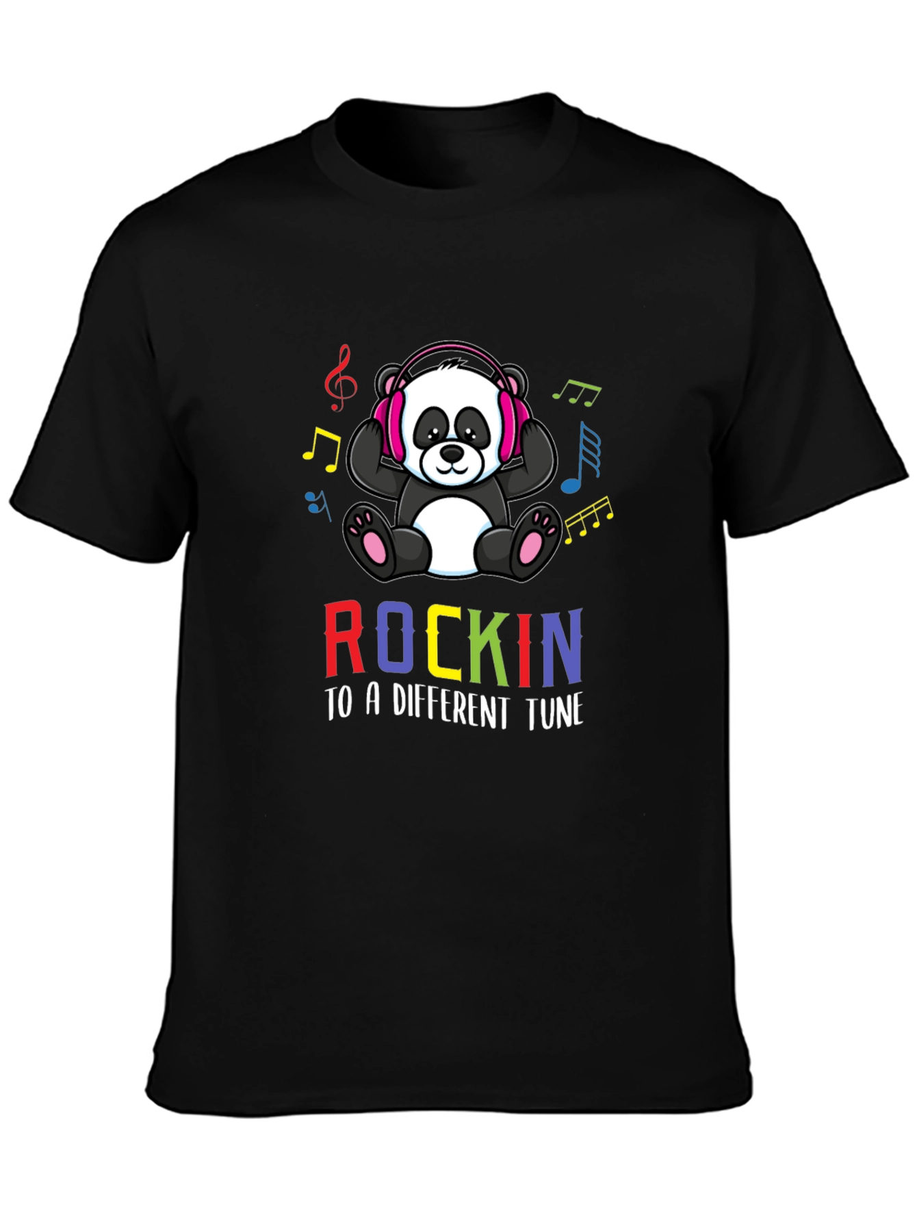 Rockin Panda T-Shirt - Different Tune