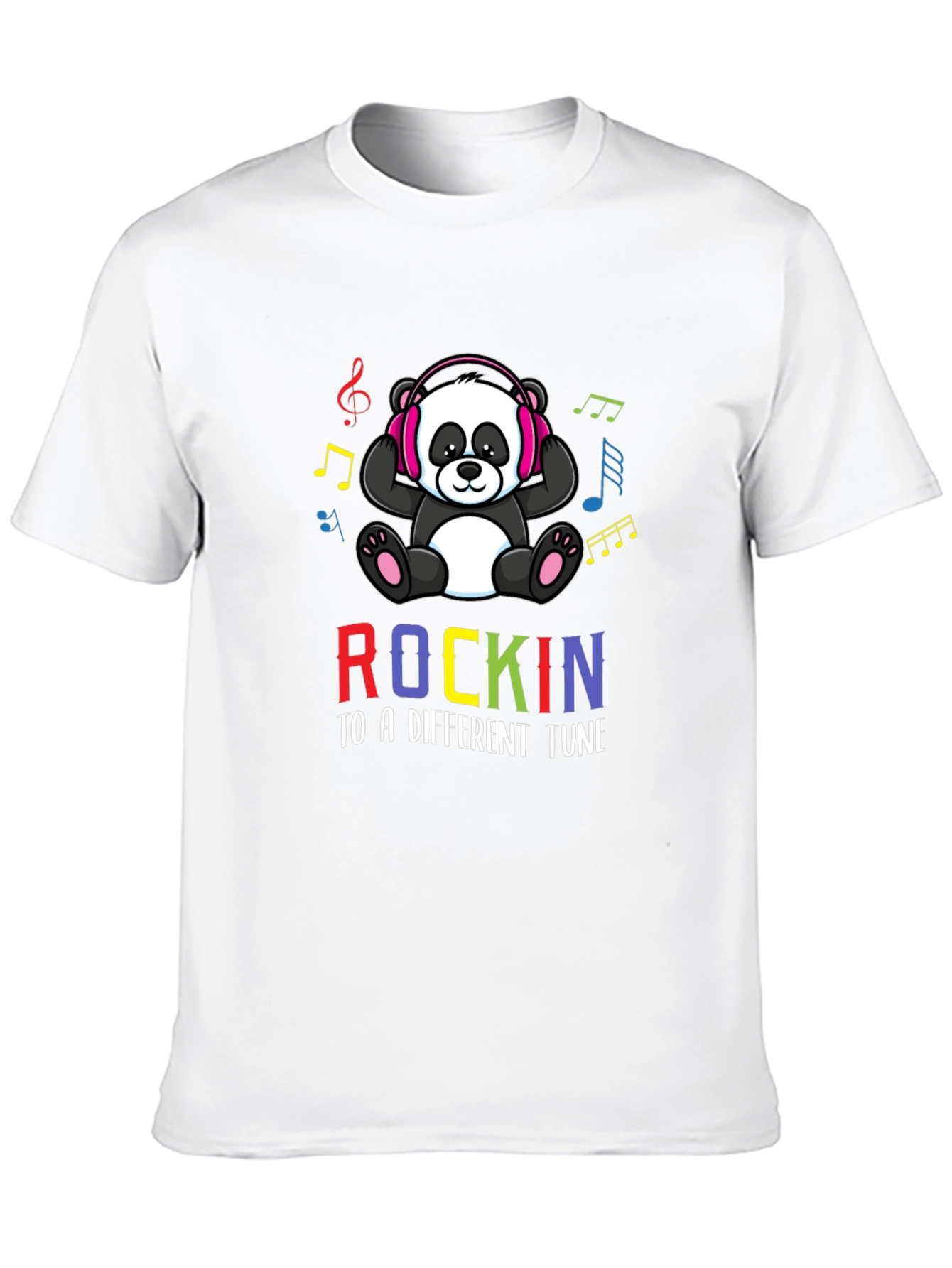 Rockin Panda T-Shirt - Different Tune