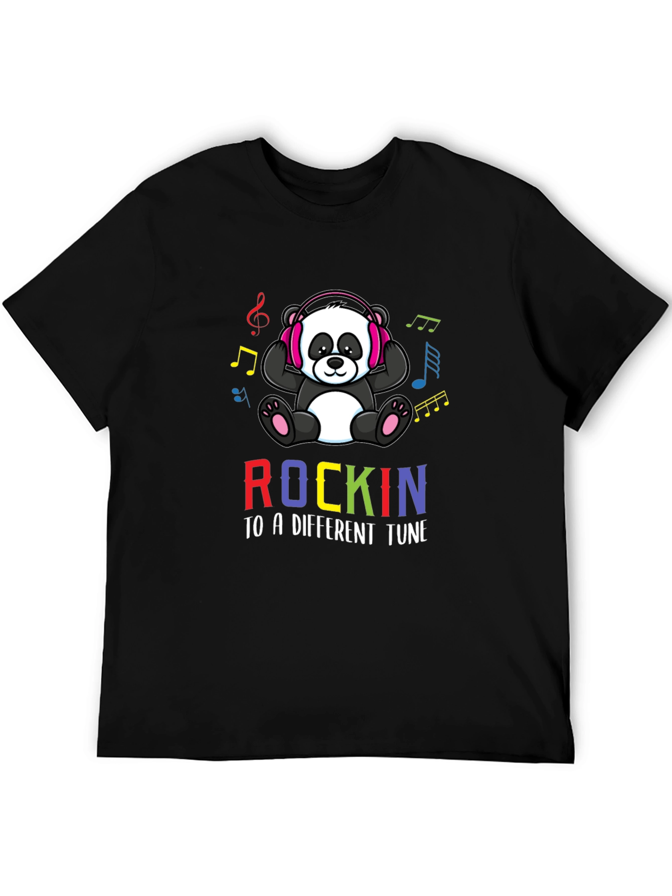 Rockin Panda T-Shirt - Different Tune
