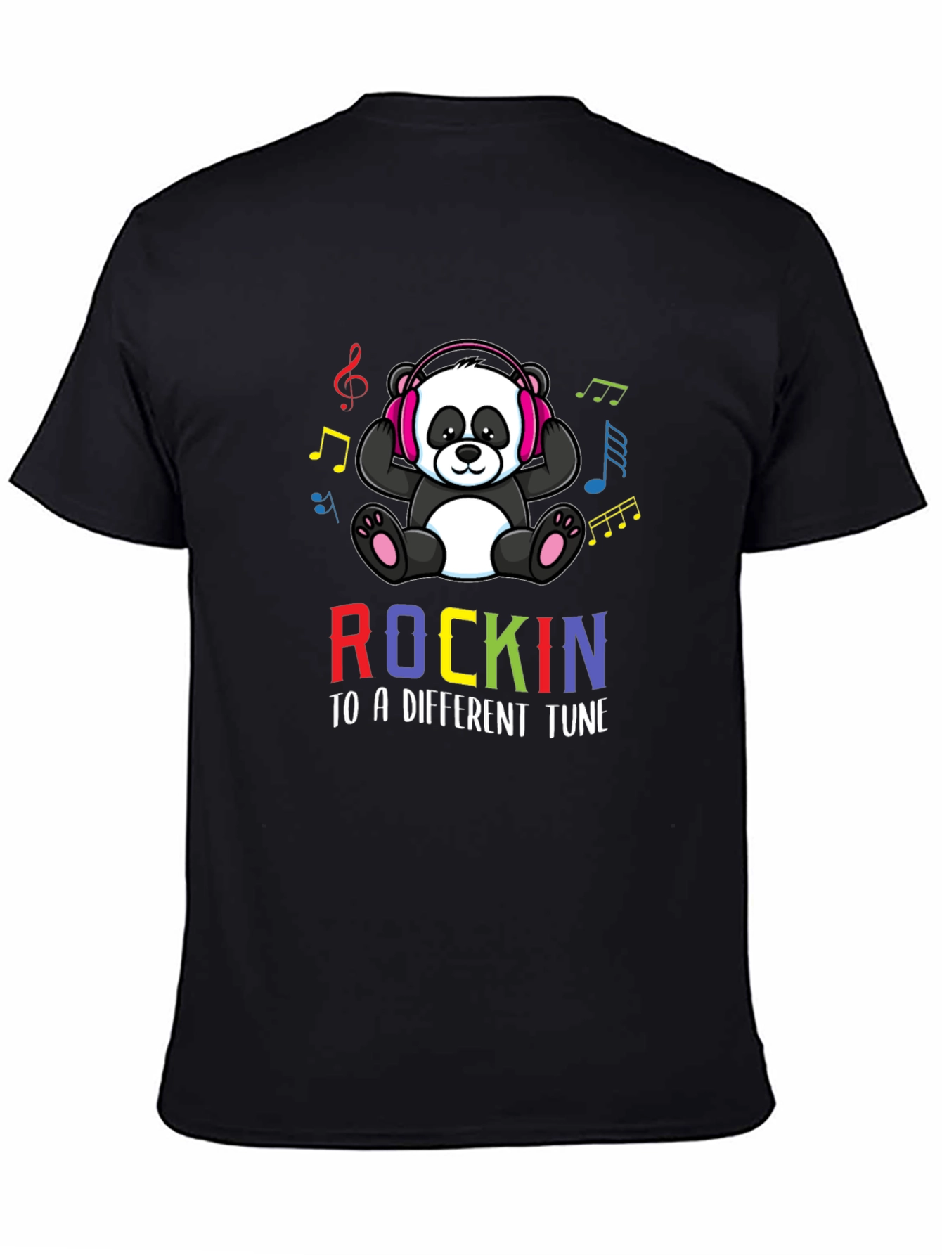 Rockin Panda T-Shirt - Different Tune