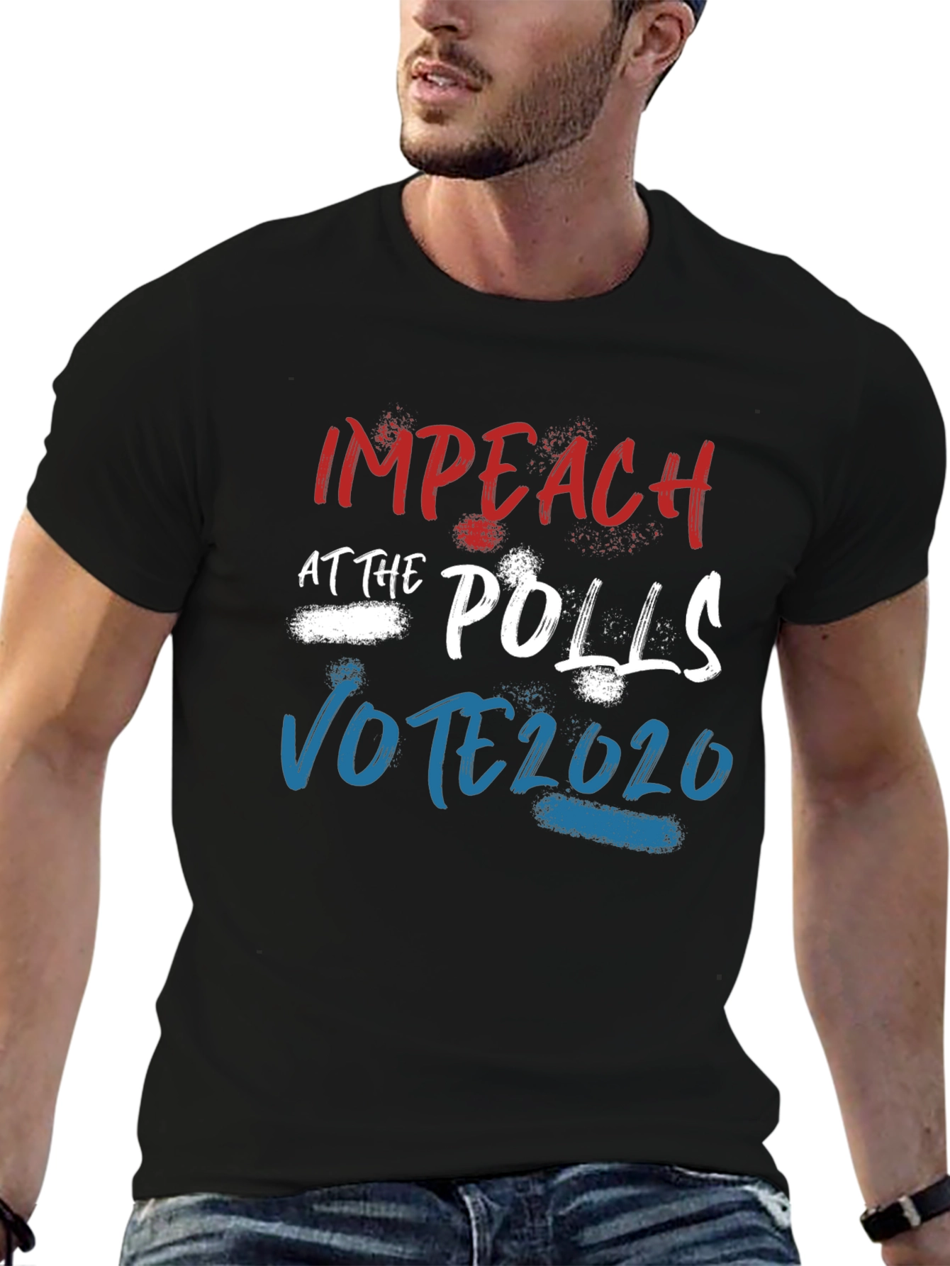 Impeach At The Polls Vote 2020 Graphic T-Shirt