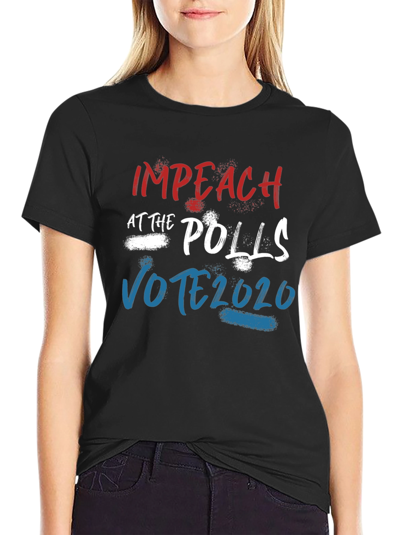 Impeach At The Polls Vote 2020 Graphic T-Shirt