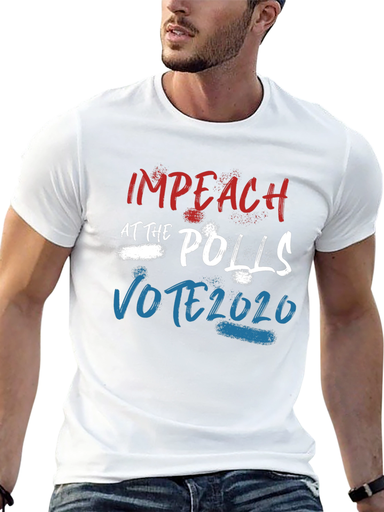 Impeach At The Polls Vote 2020 Graphic T-Shirt