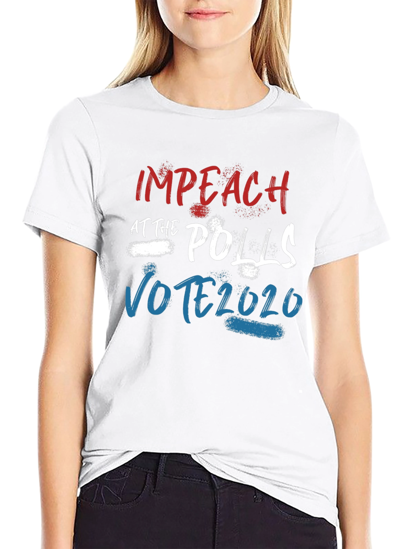 Impeach At The Polls Vote 2020 Graphic T-Shirt