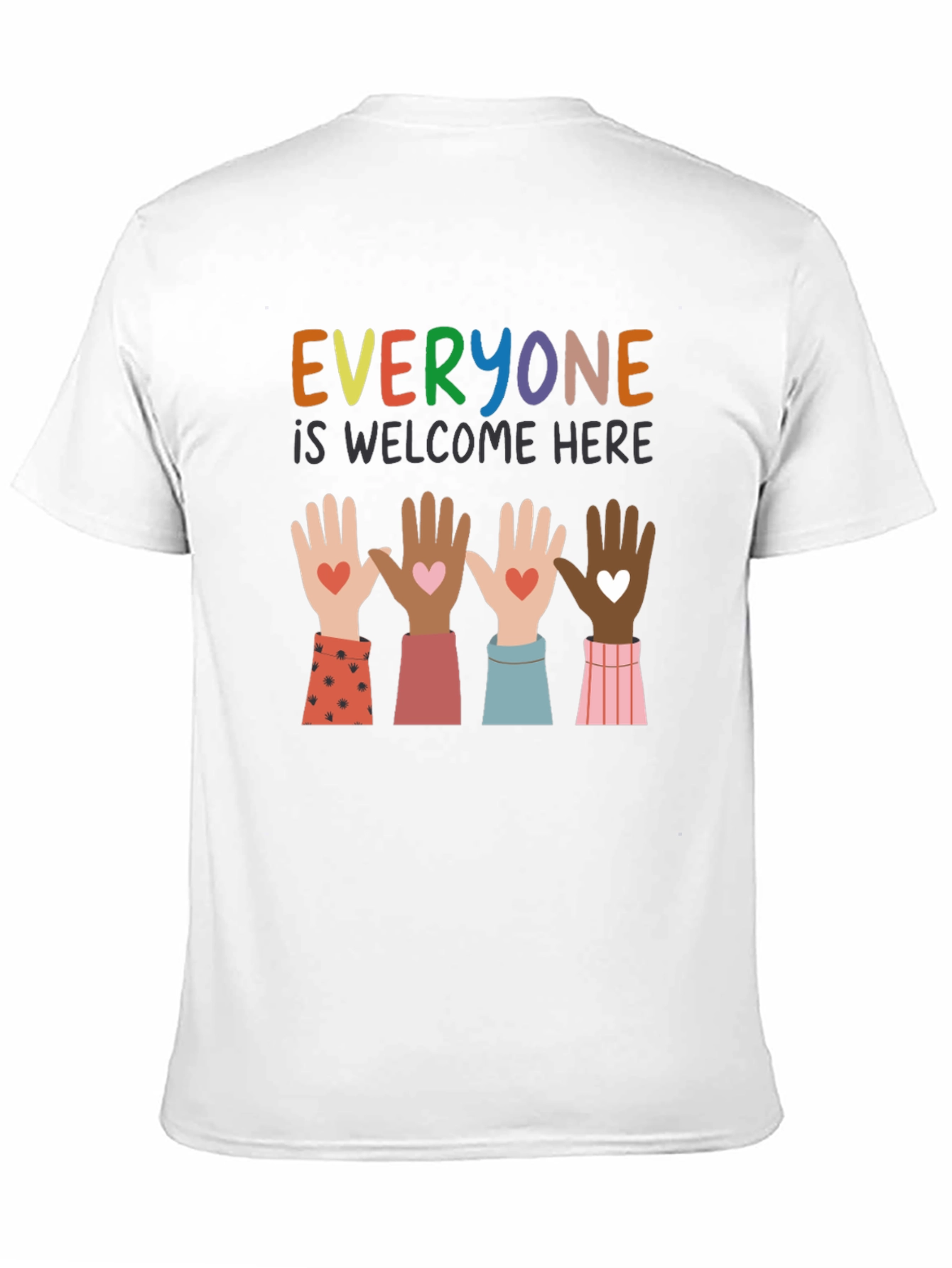 Everyone is Welcome Here Graphic T-Shirt