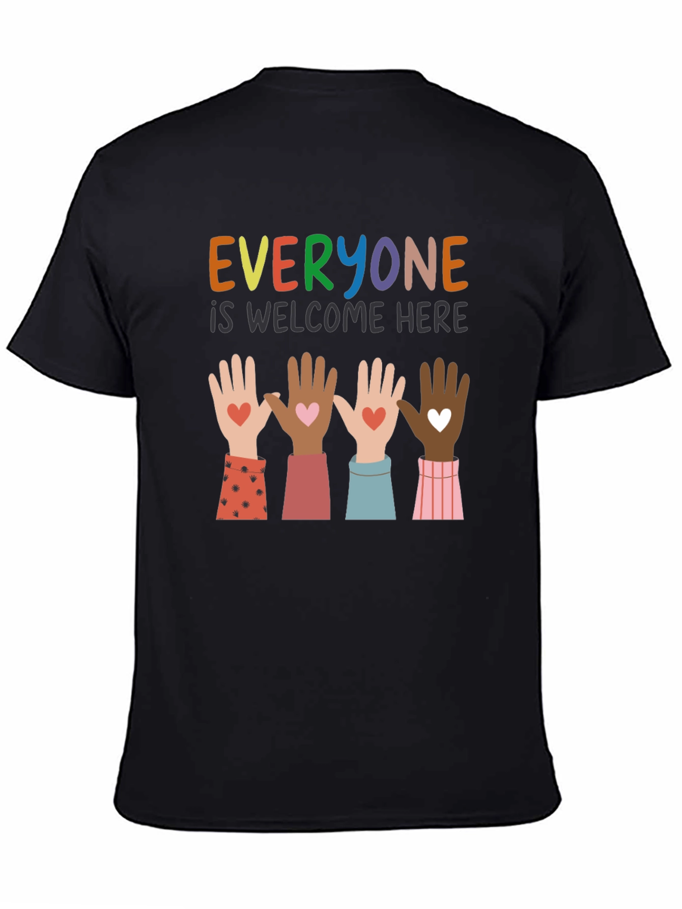 Everyone is Welcome Here Graphic T-Shirt