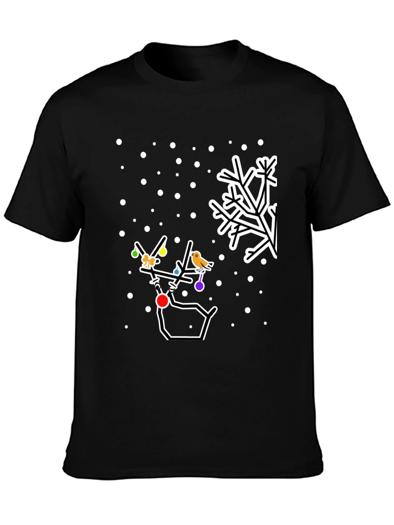 Festive Deer Christmas T-Shirt