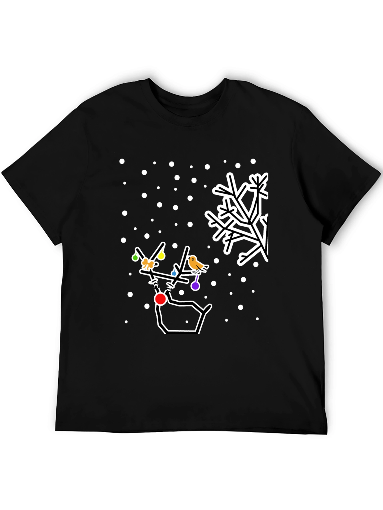 Festive Deer Christmas T-Shirt