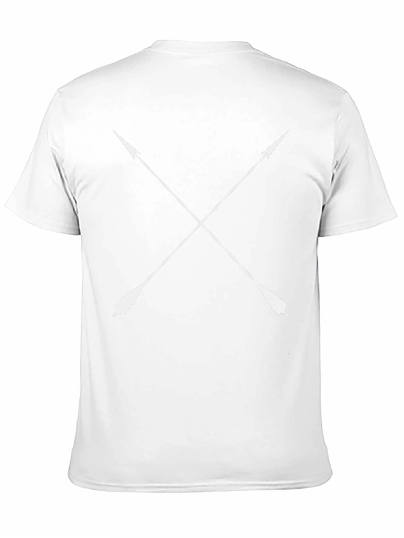 Crossed Arrows Black Graphic Tee