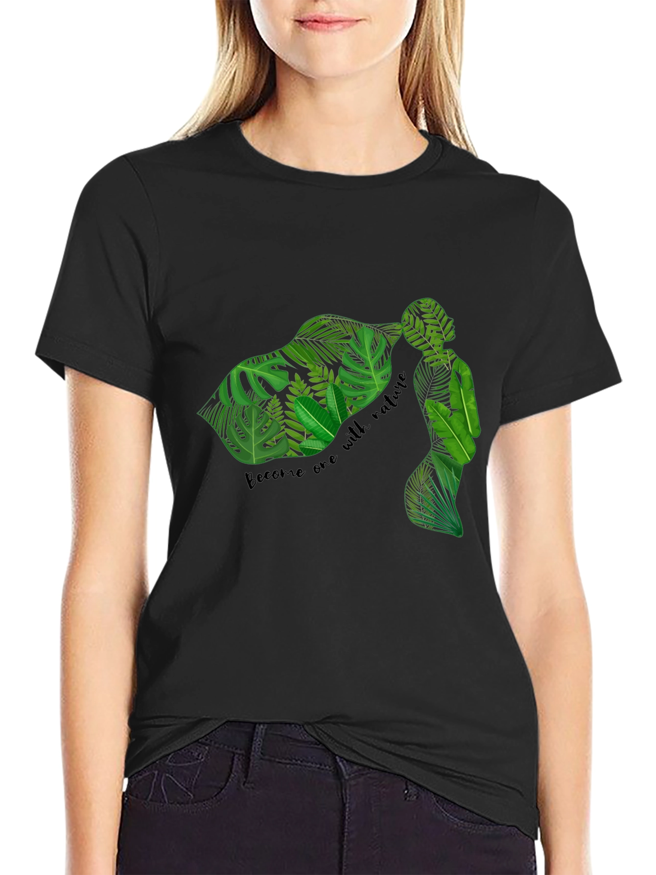 Nature Lover Graphic Tee - Embrace the Green