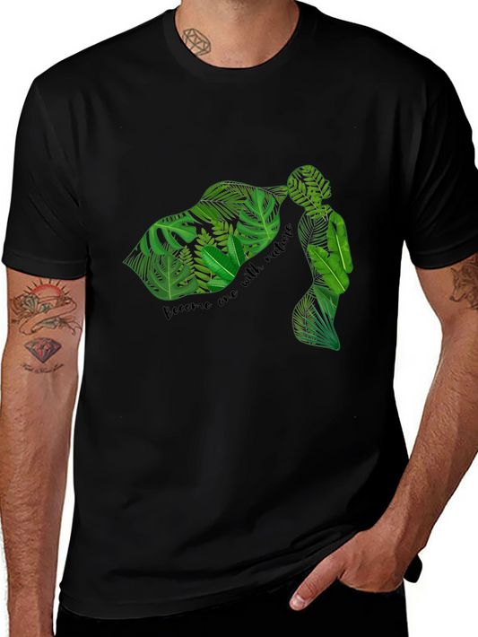 Nature Lover Graphic Tee - Embrace the Green