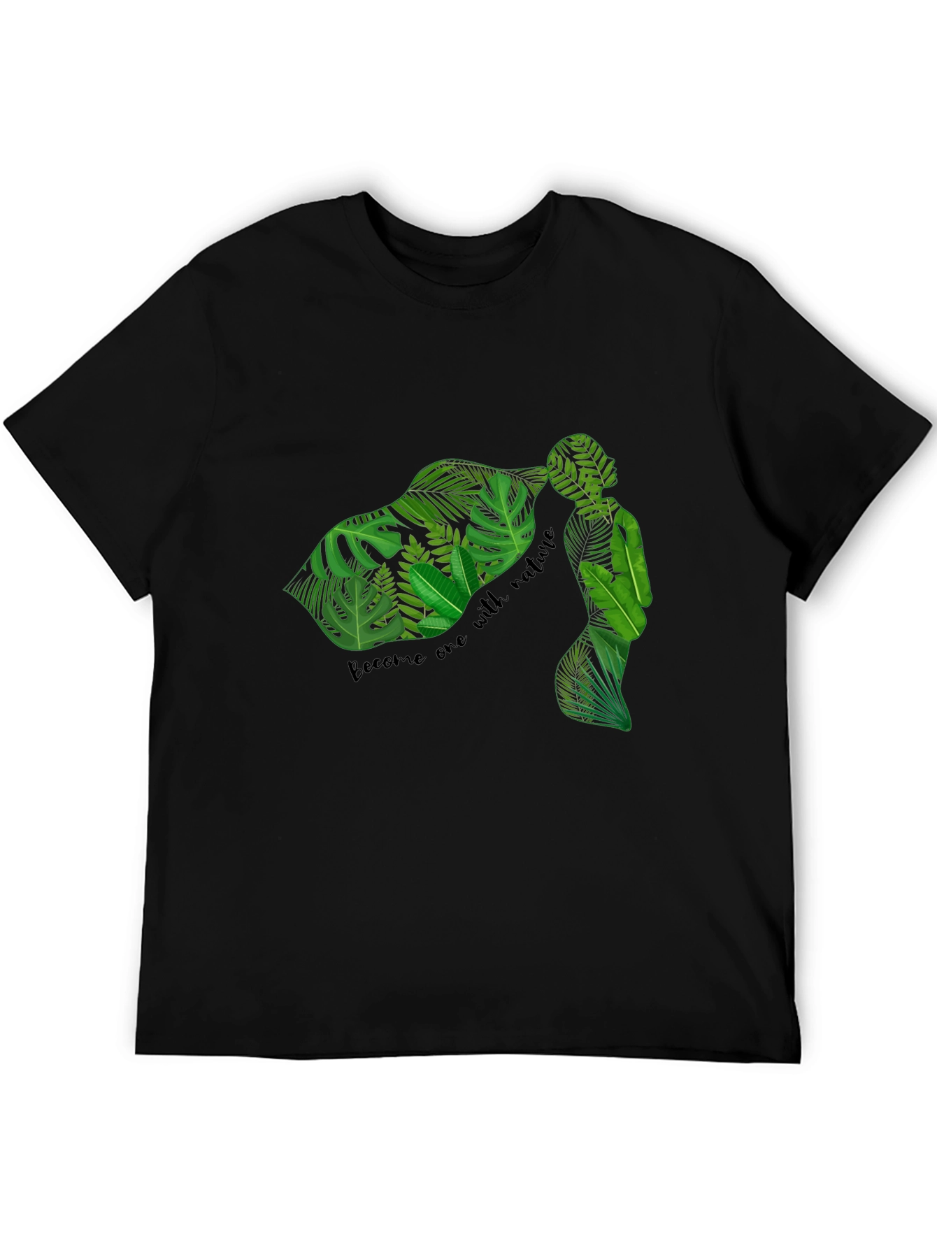 Nature Lover Graphic Tee - Embrace the Green