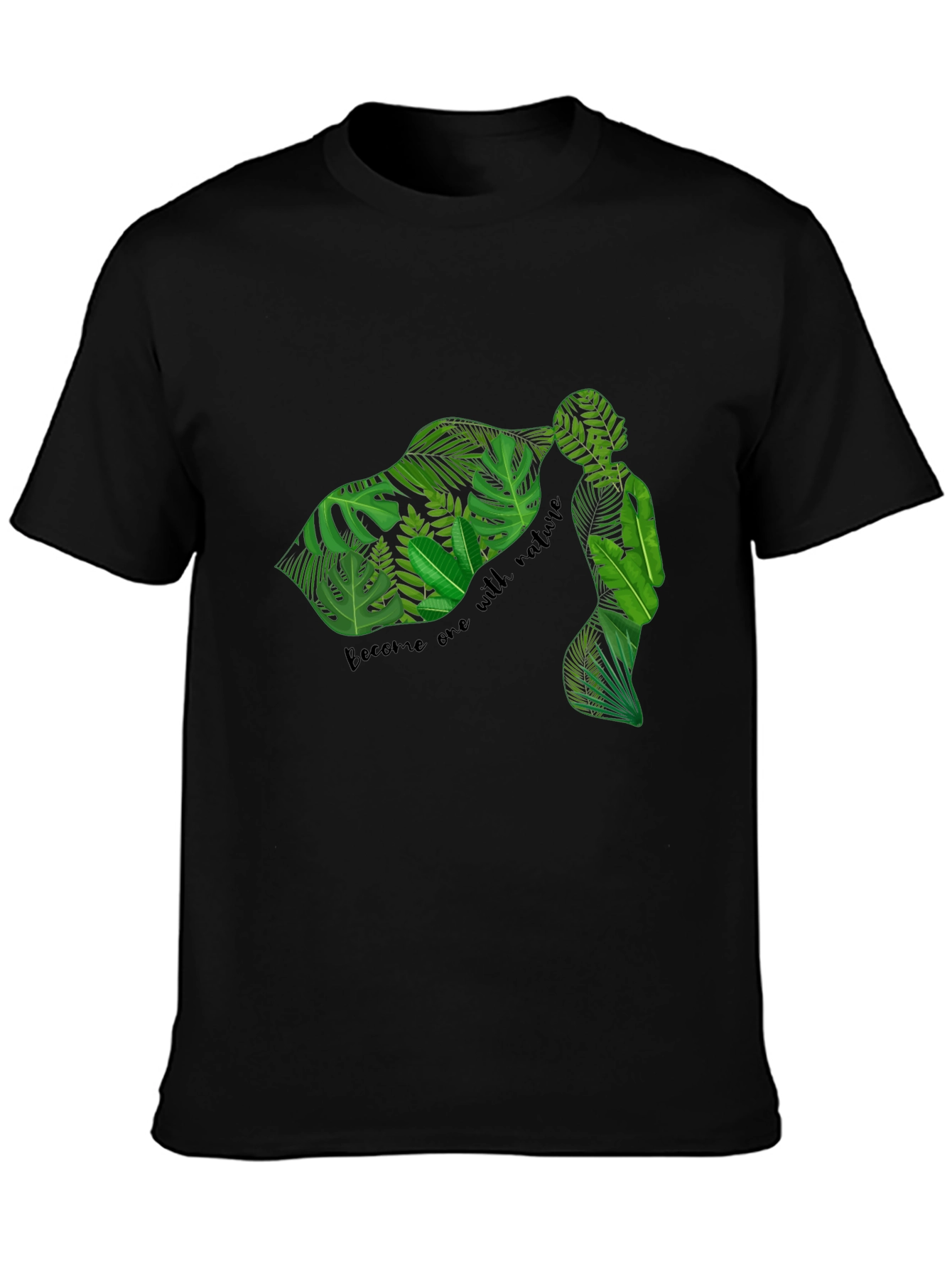 Nature Lover Graphic Tee - Embrace the Green