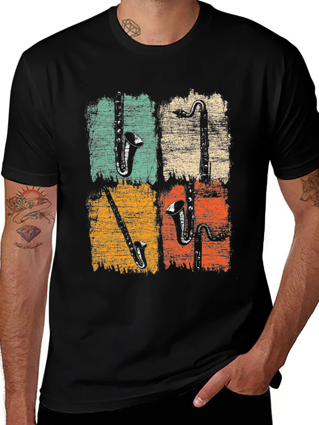 Retro Instrument T-Shirt