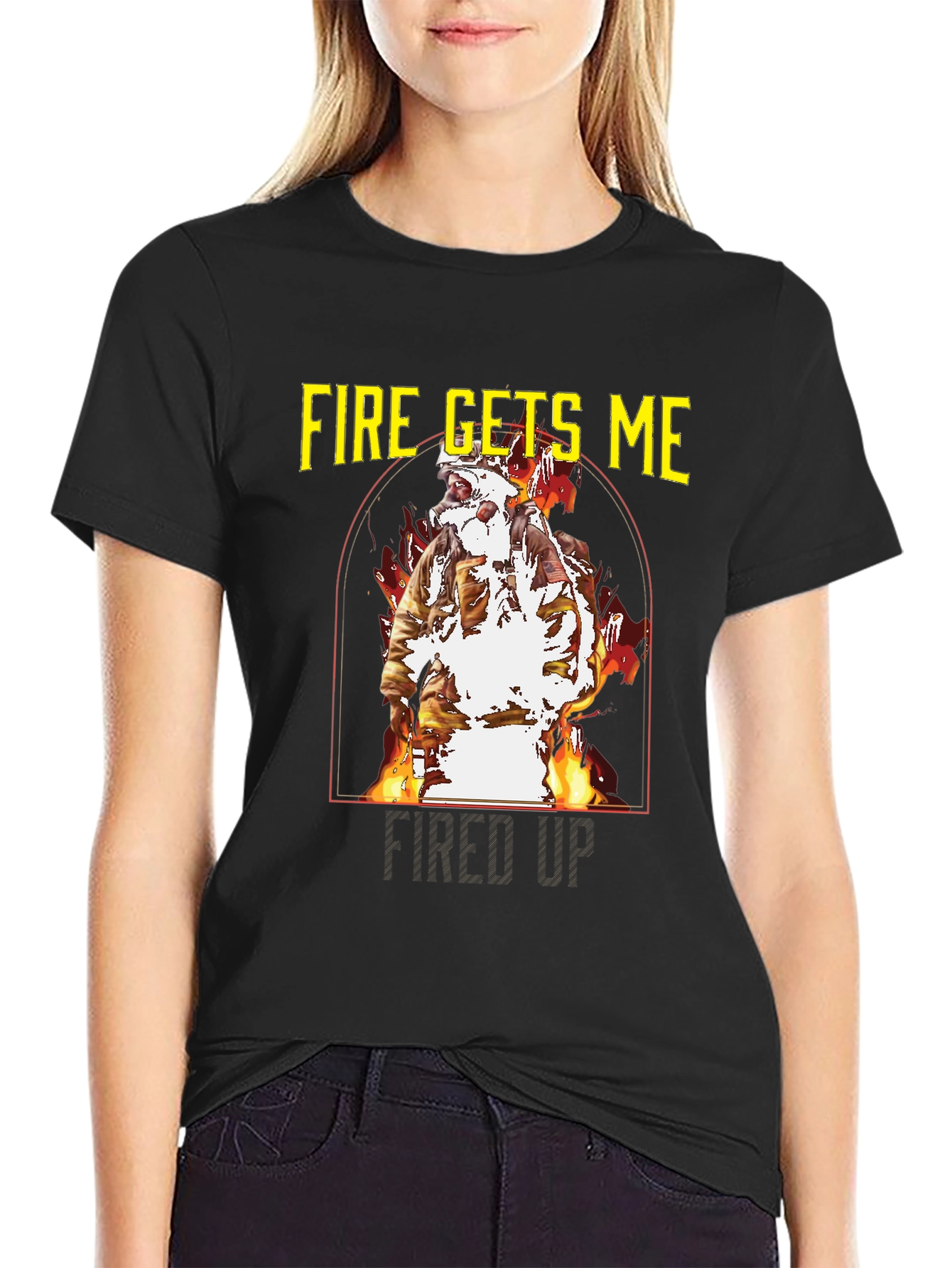Fire Gets Me Fired Up T-Shirt