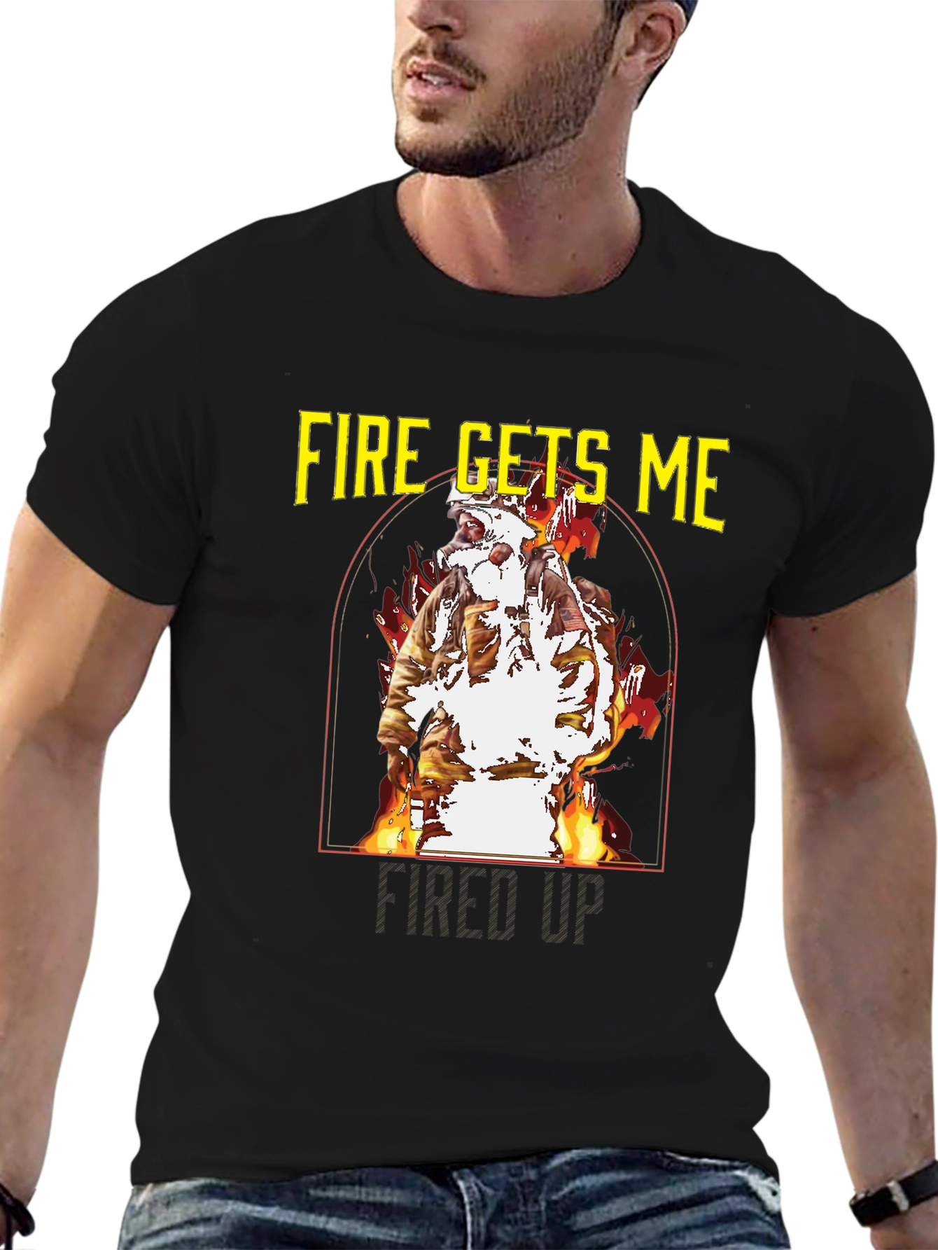 Fire Gets Me Fired Up T-Shirt