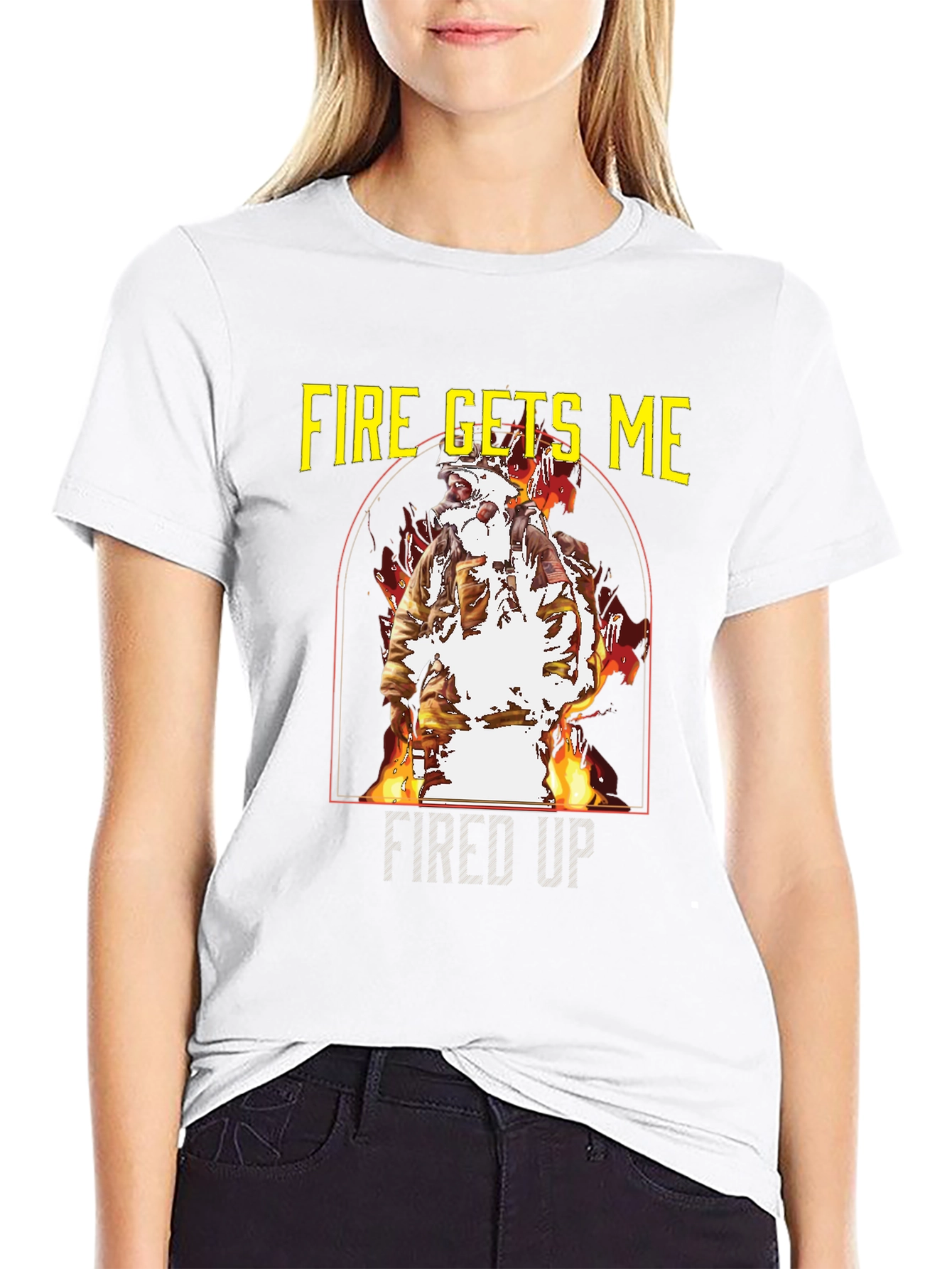 Fire Gets Me Fired Up T-Shirt