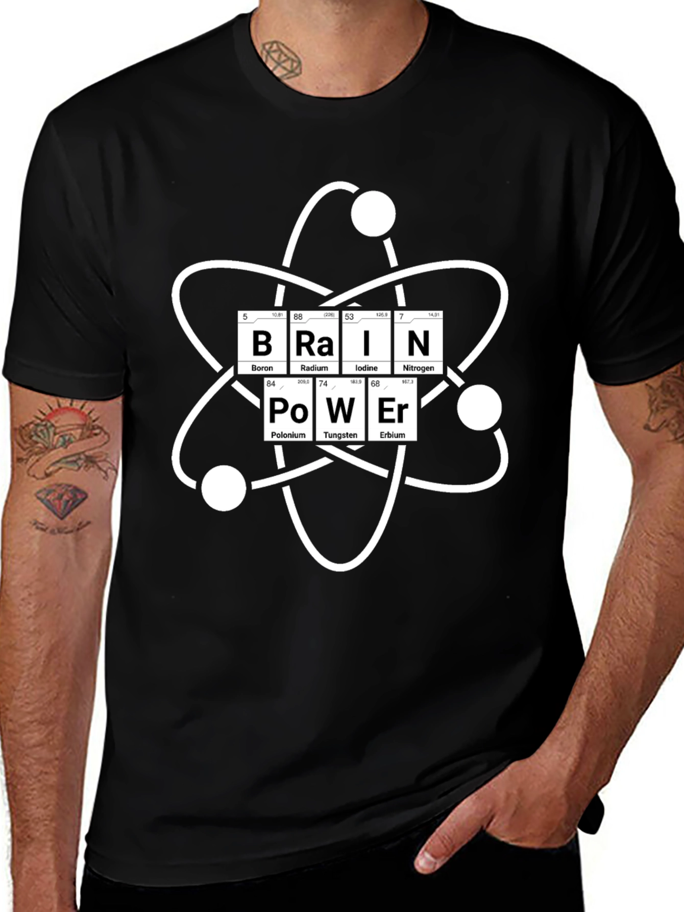 Brain Power T-Shirt - Science Humor Tee