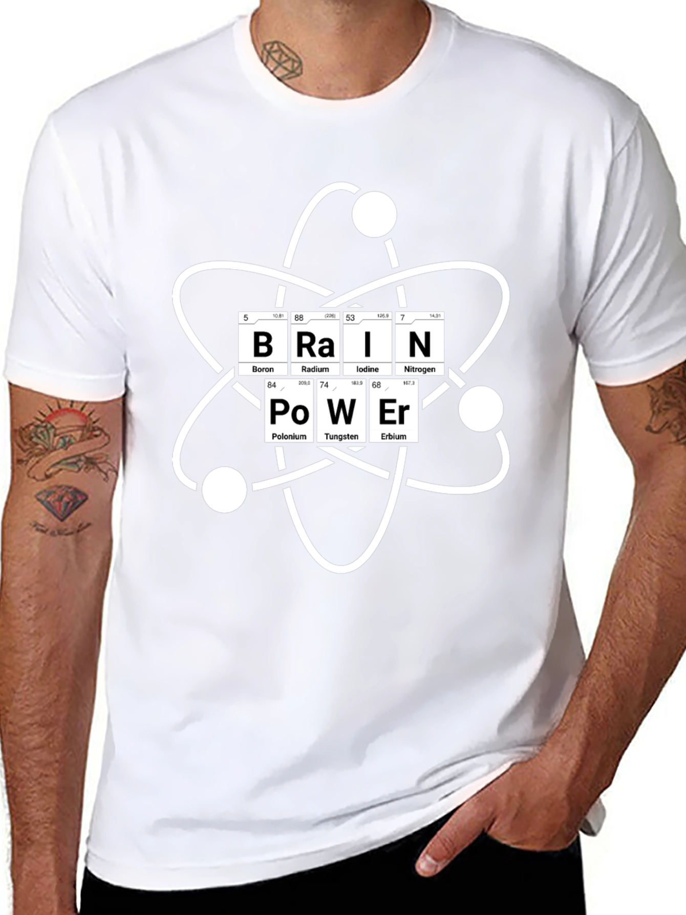 Brain Power T-Shirt - Science Humor Tee