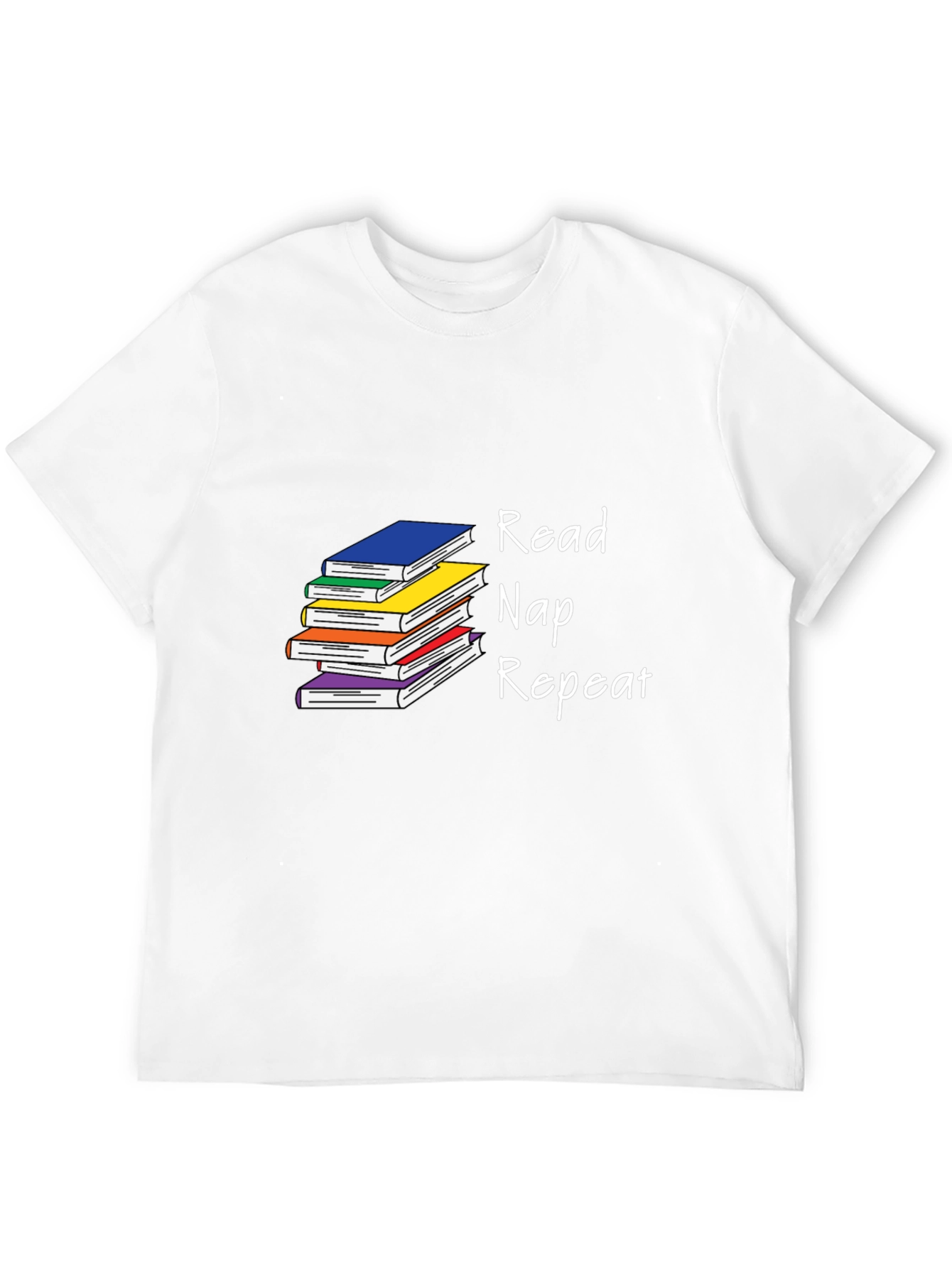 Read Nap Repeat Graphic T-Shirt