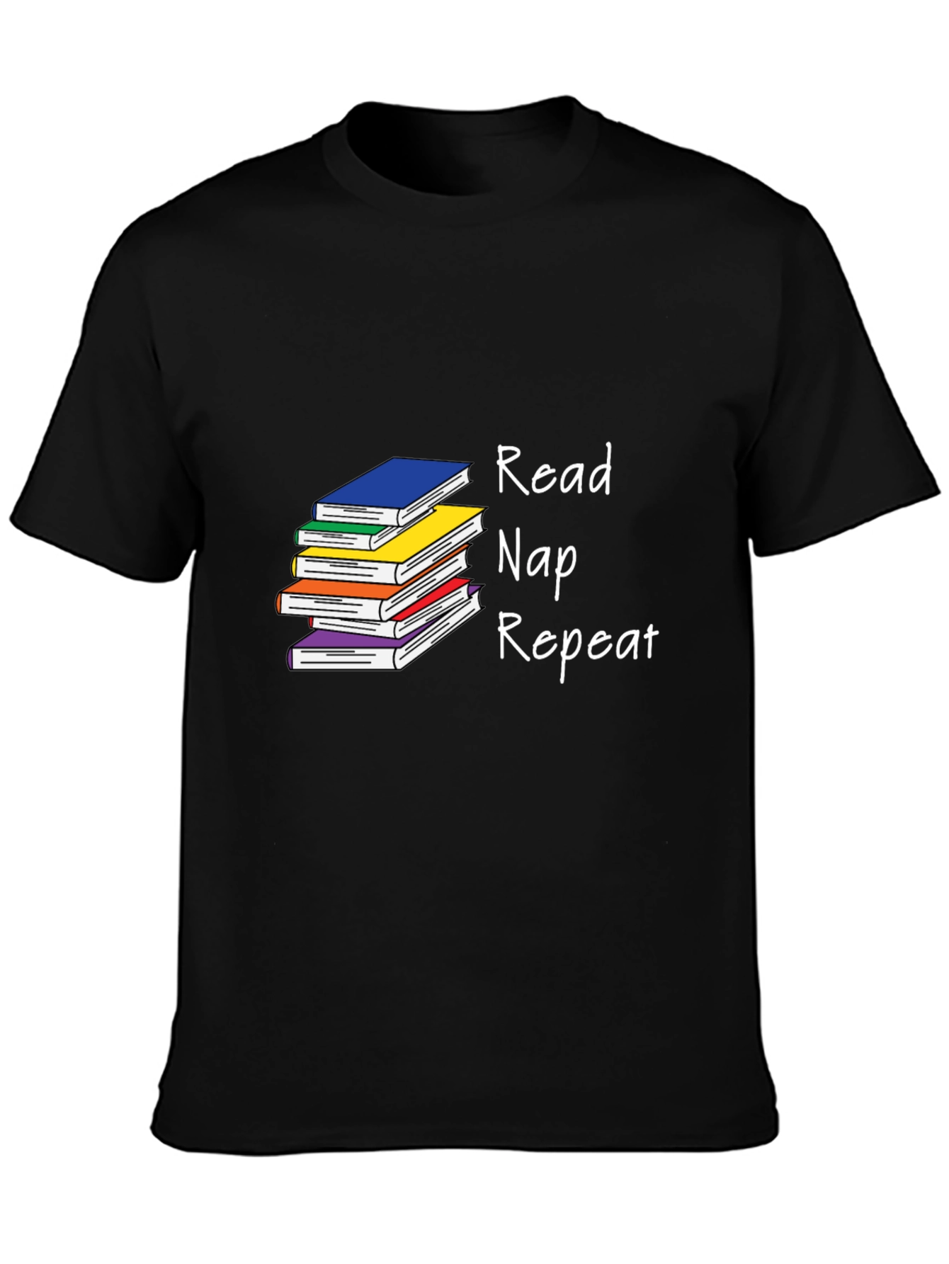 Read Nap Repeat Graphic T-Shirt