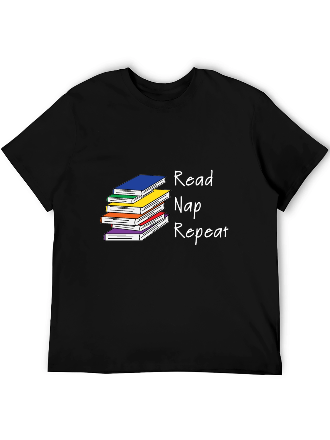 Read Nap Repeat Graphic T-Shirt