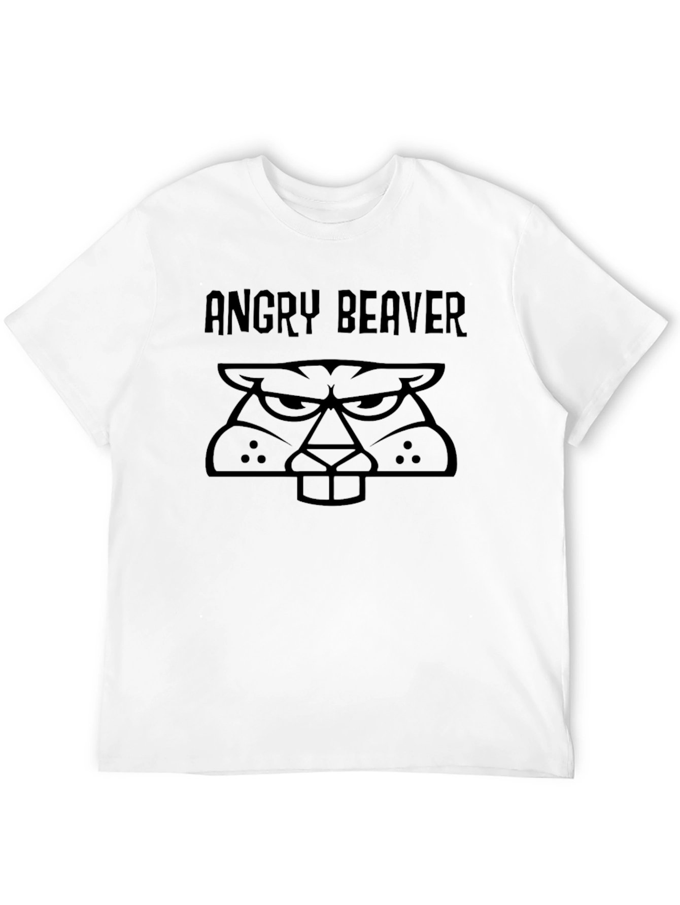 Angry Beaver Graphic T-Shirt