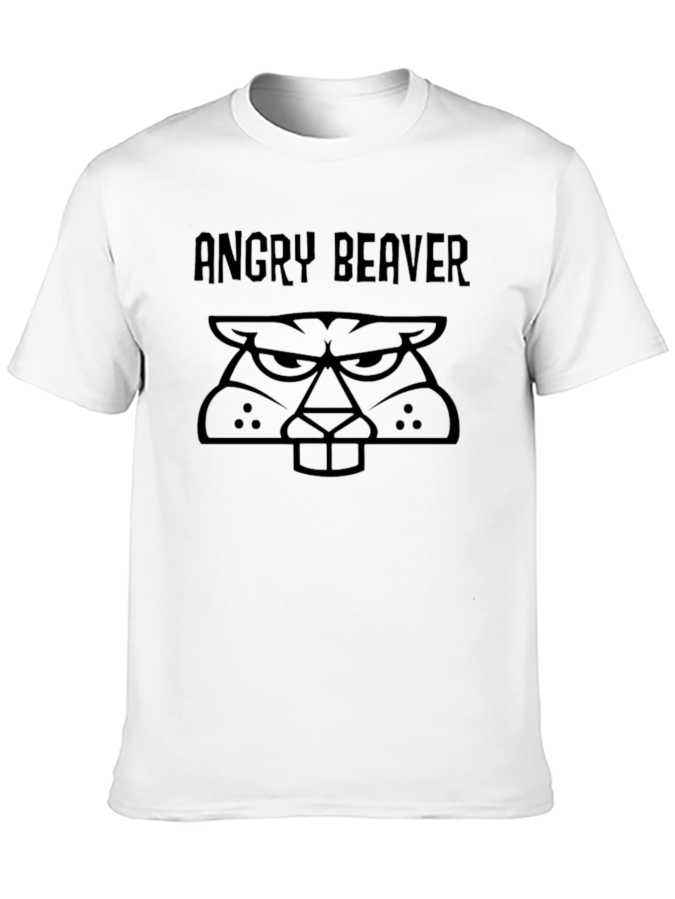 Angry Beaver Graphic T-Shirt