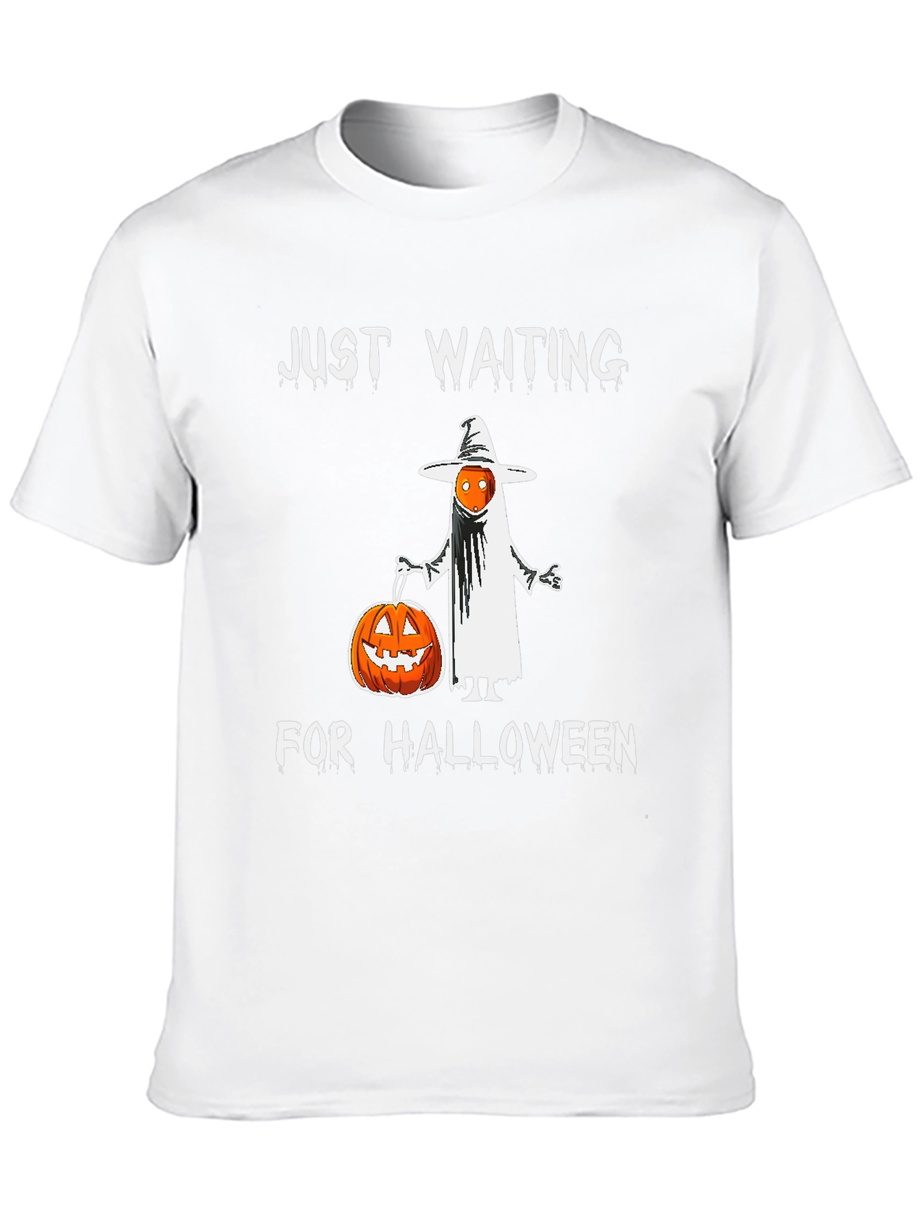 Halloween Ghost Pumpkin Graphic Tee