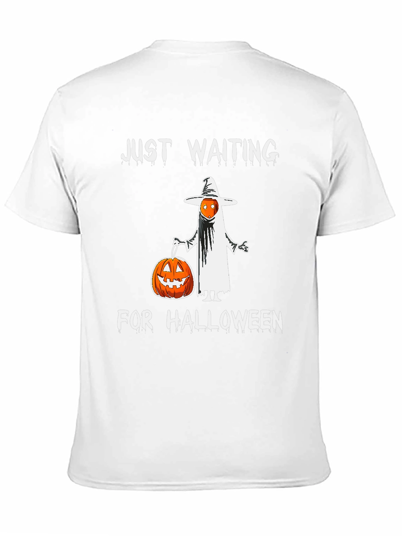 Halloween Ghost Pumpkin Graphic Tee