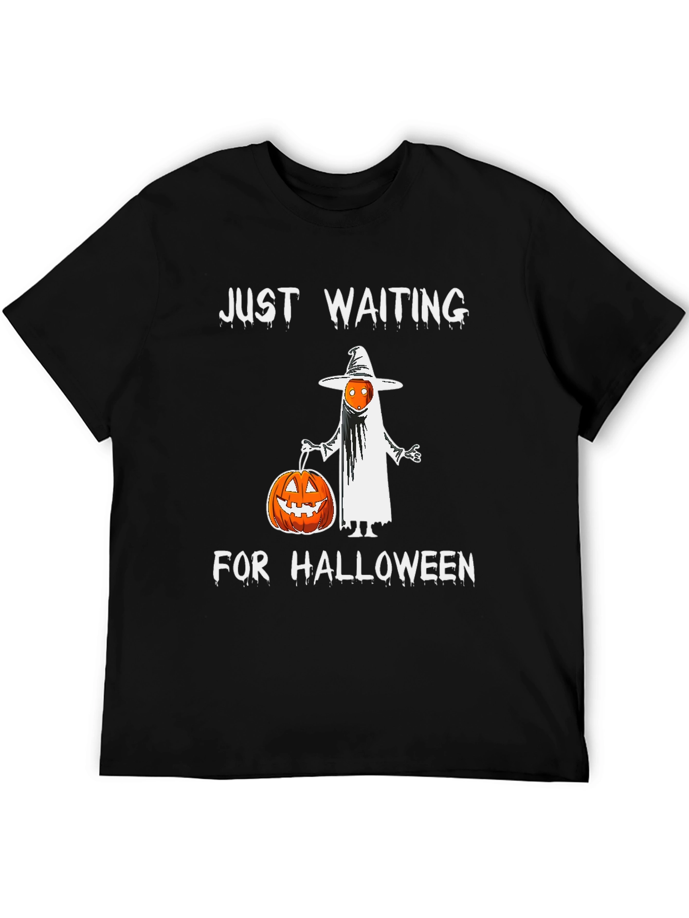 Halloween Ghost Pumpkin Graphic Tee