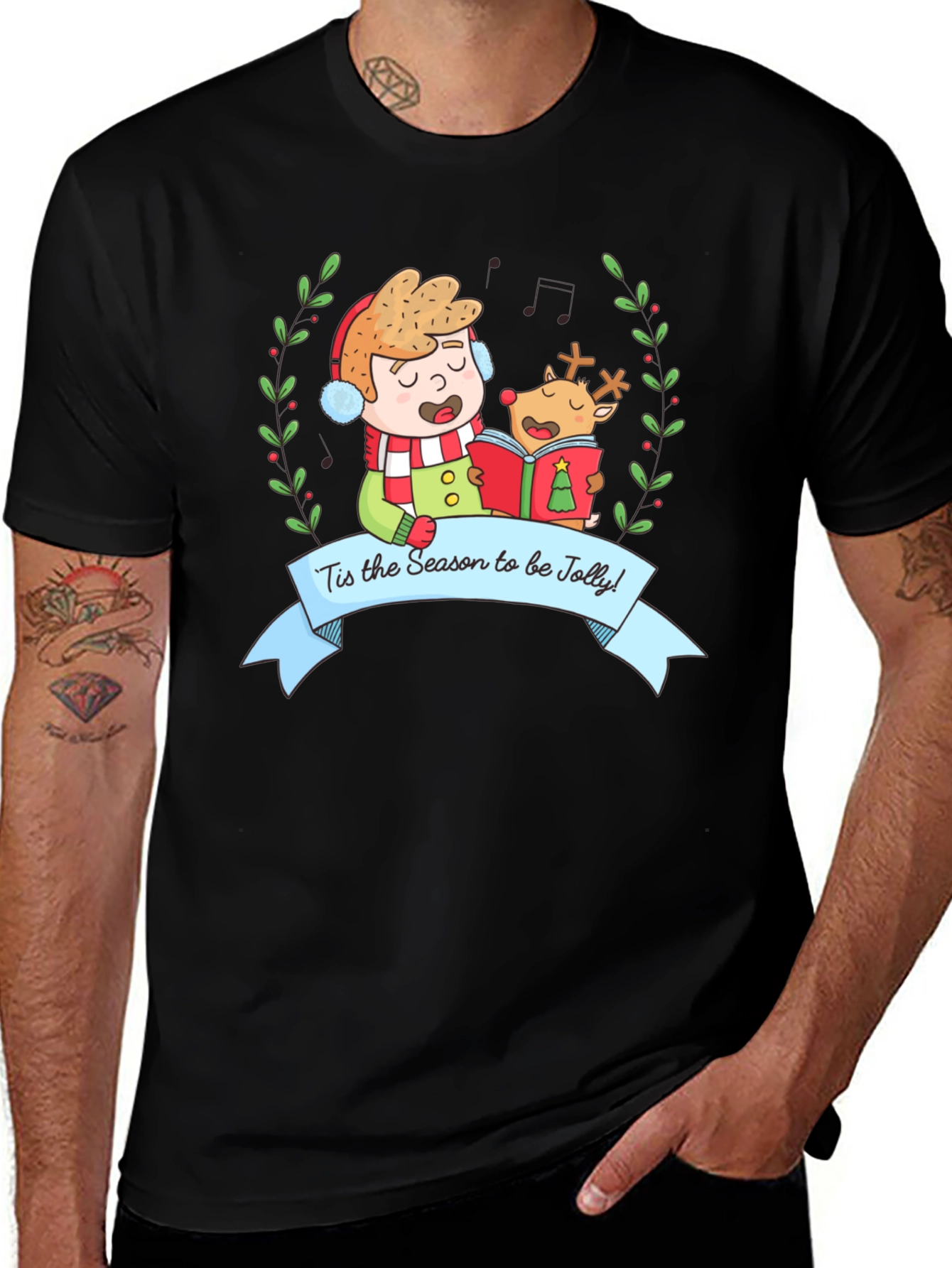 Tis the Season to be Jolly Christmas T-Shirt