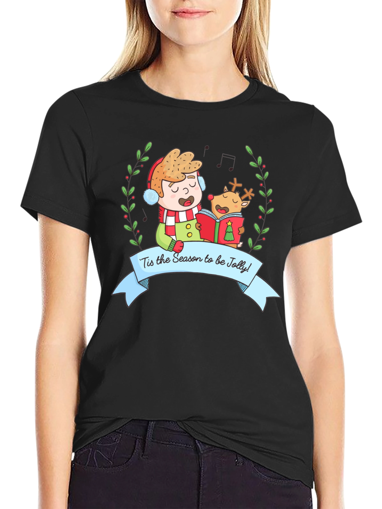 Tis the Season to be Jolly Christmas T-Shirt