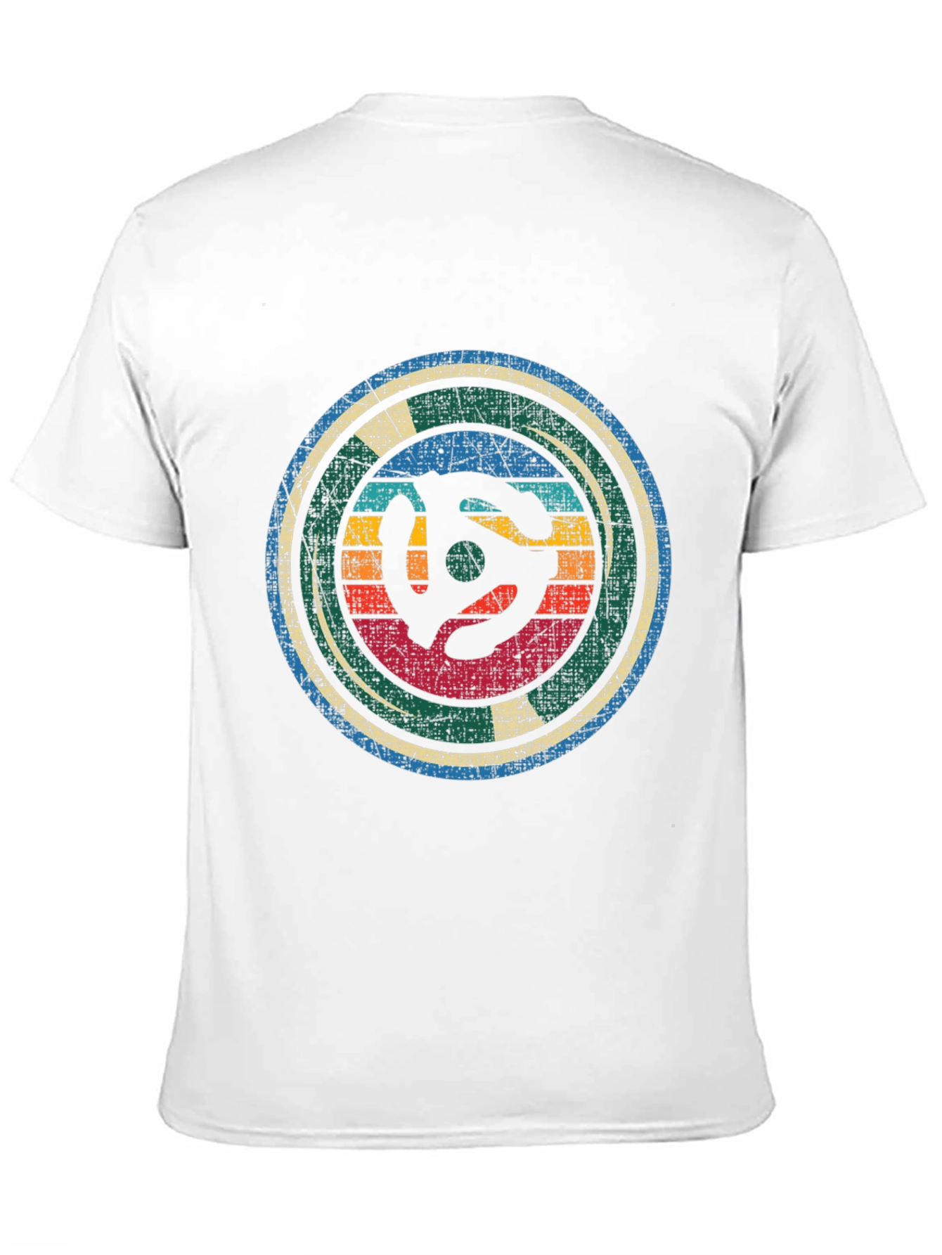 Retro Vinyl Record Adapter T-Shirt