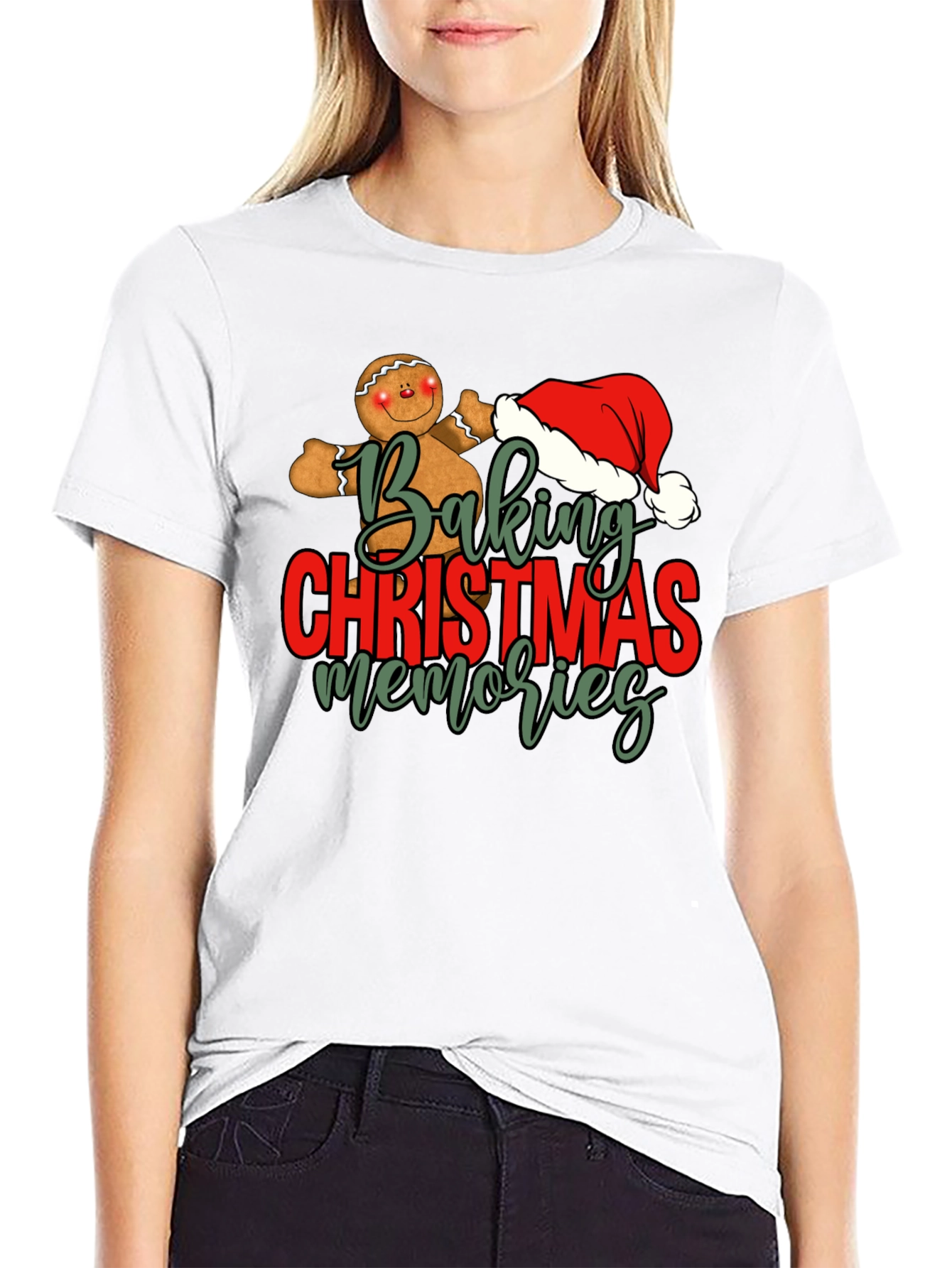 Baking Christmas Memories T-Shirt Festive Tee
