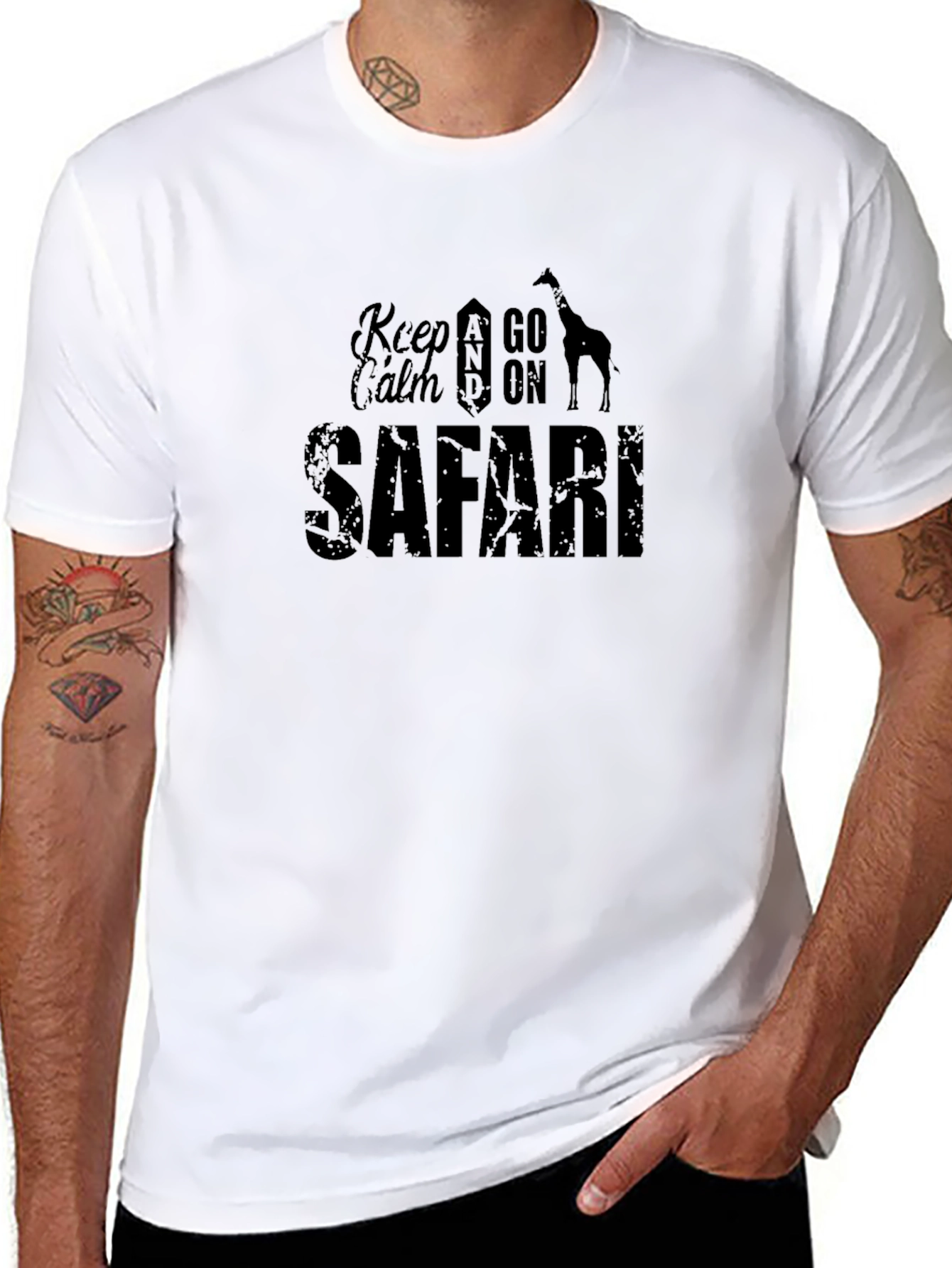 Keep Calm and Go On Safari T-Shirt