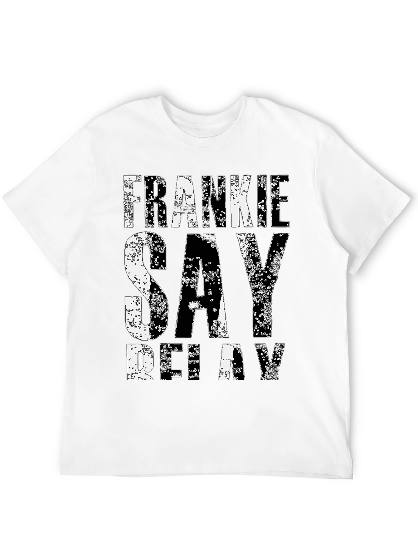 Frankie Say Relax Graphic Tee - Classic Black T-Shirt