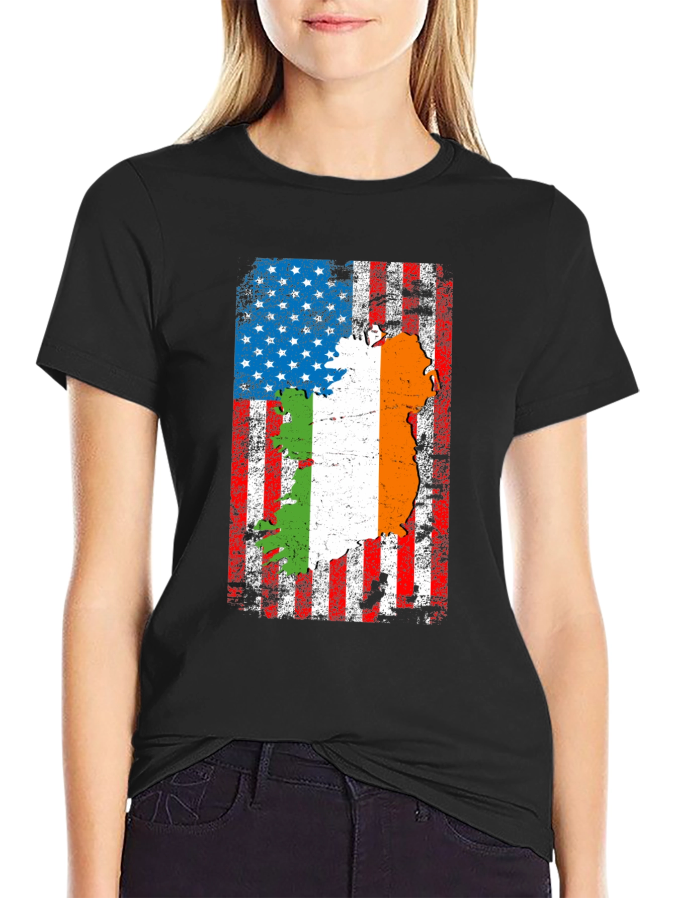 Irish American Flag T-Shirt