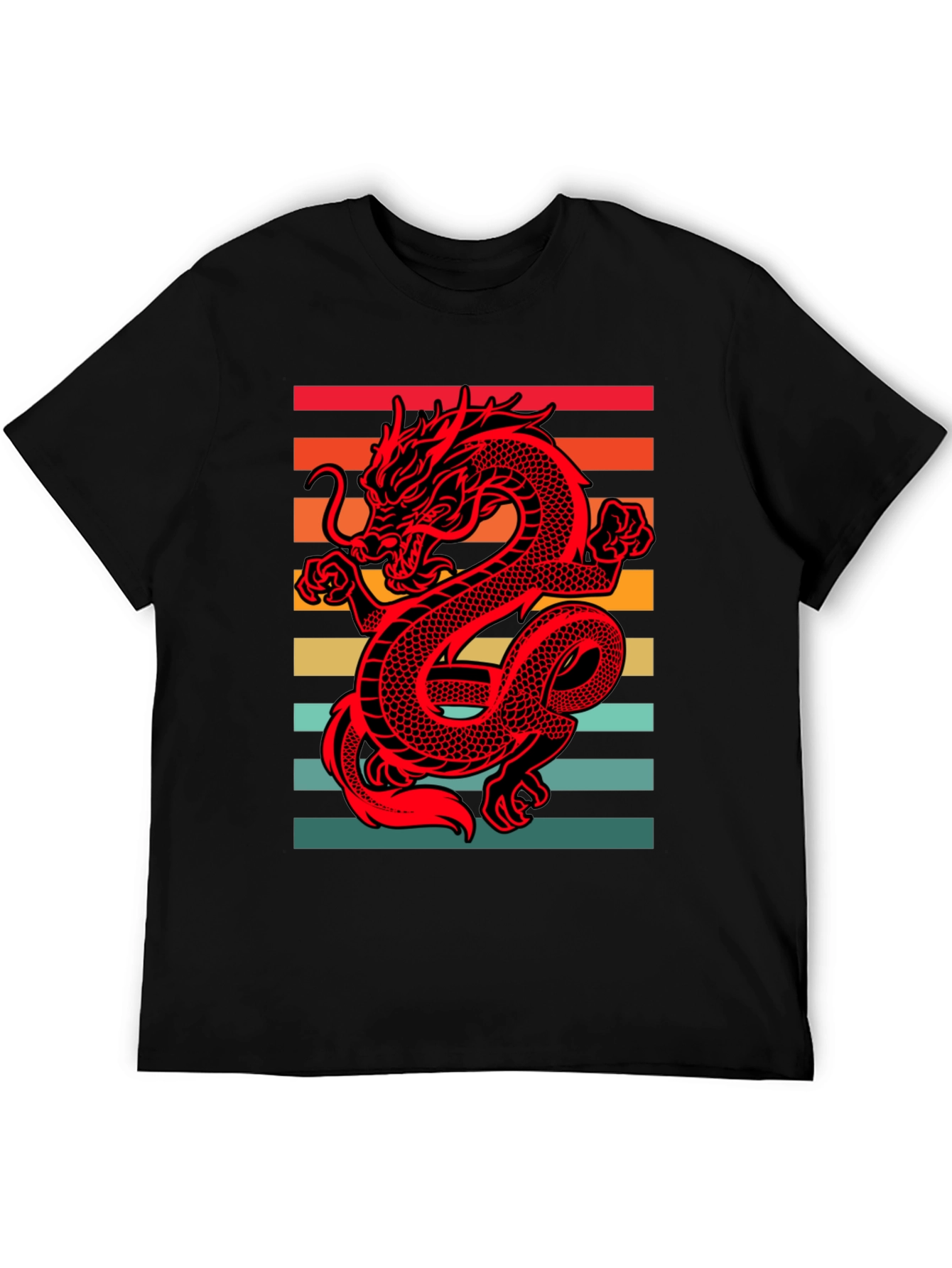 Retro Dragon Graphic Tee