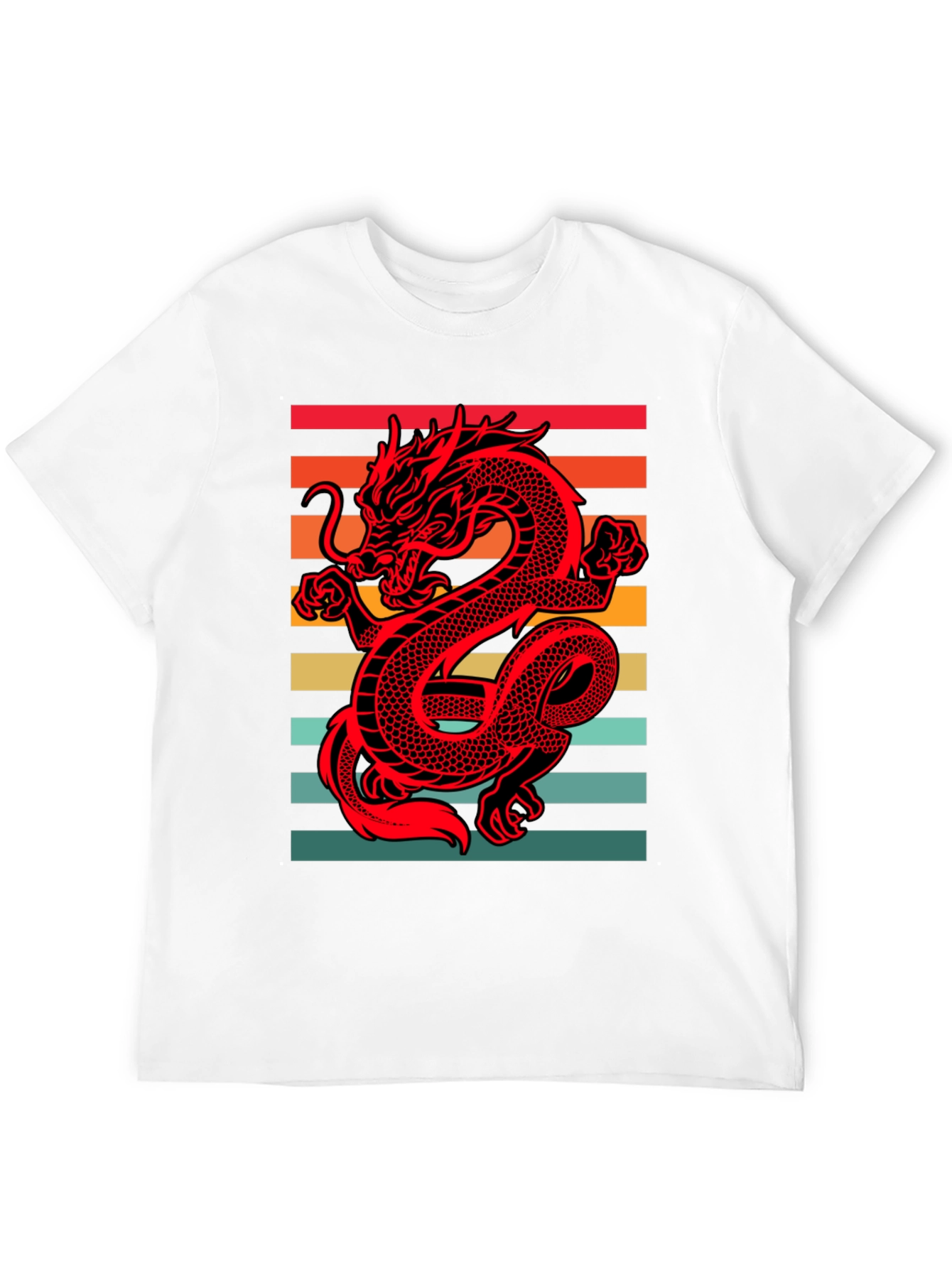 Retro Dragon Graphic Tee