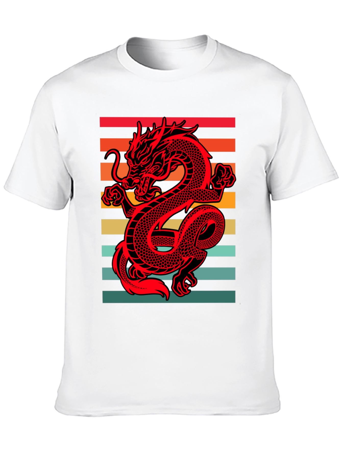 Retro Dragon Graphic Tee