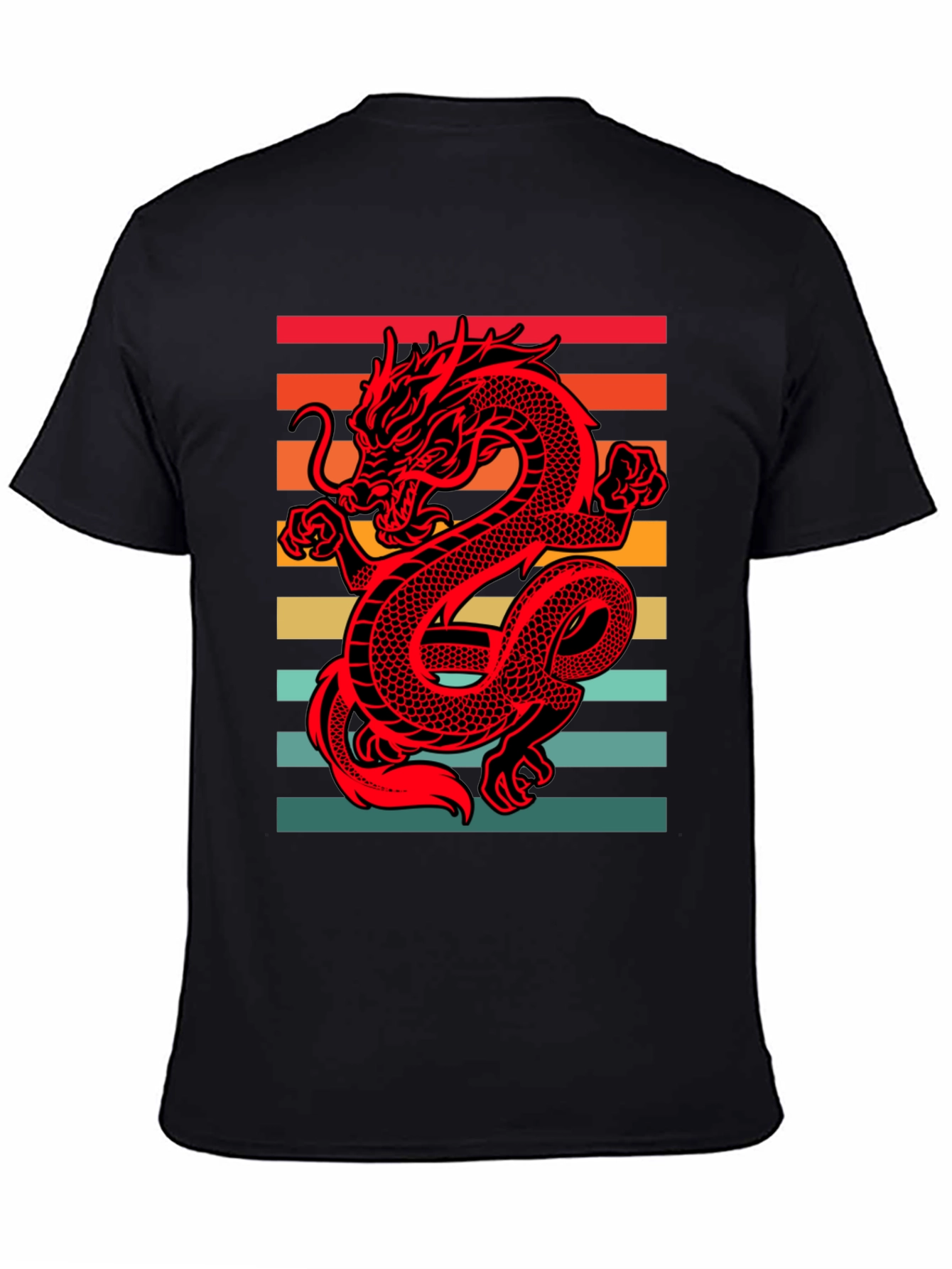 Retro Dragon Graphic Tee