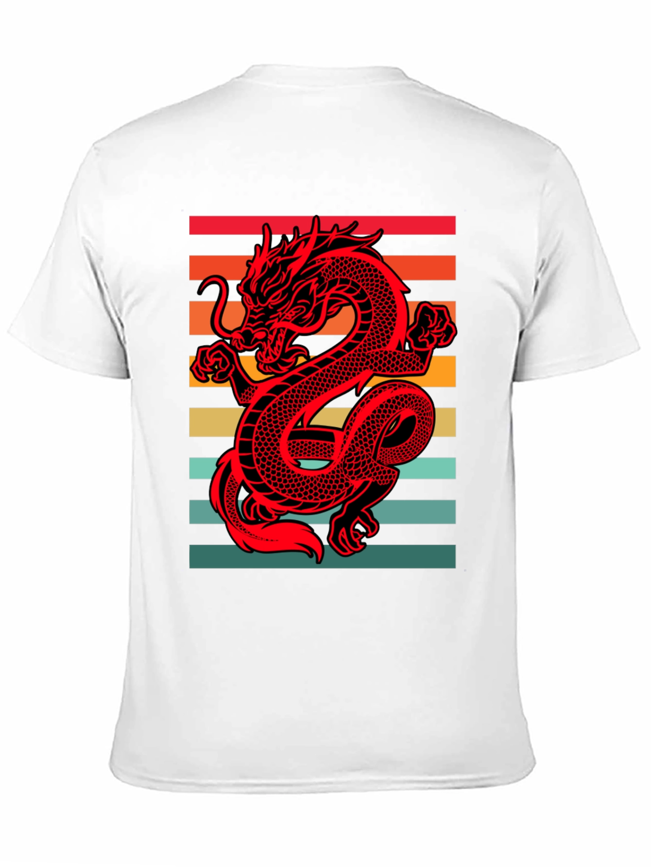 Retro Dragon Graphic Tee