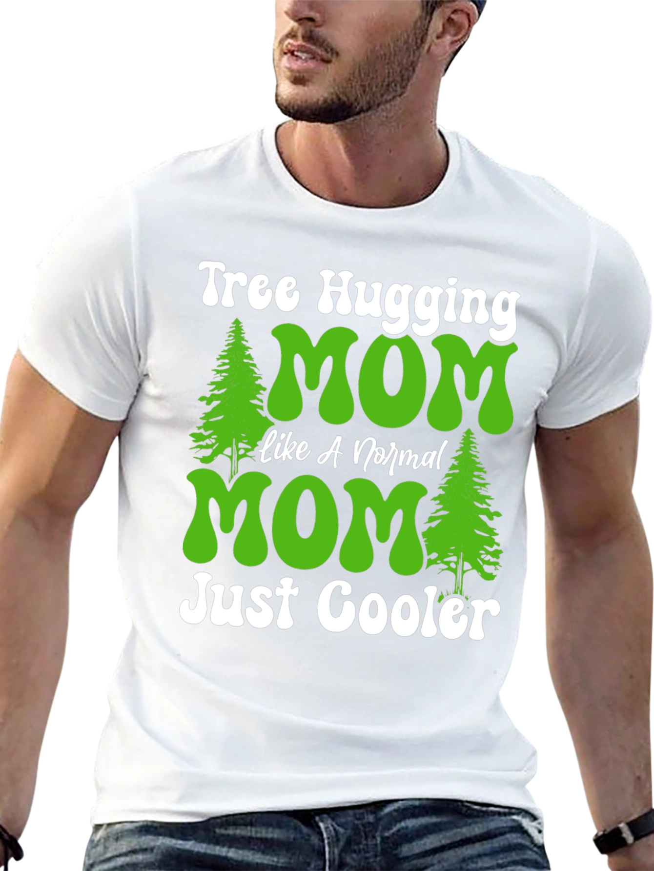 Tree Hugging Mom T-Shirt - Just Cooler